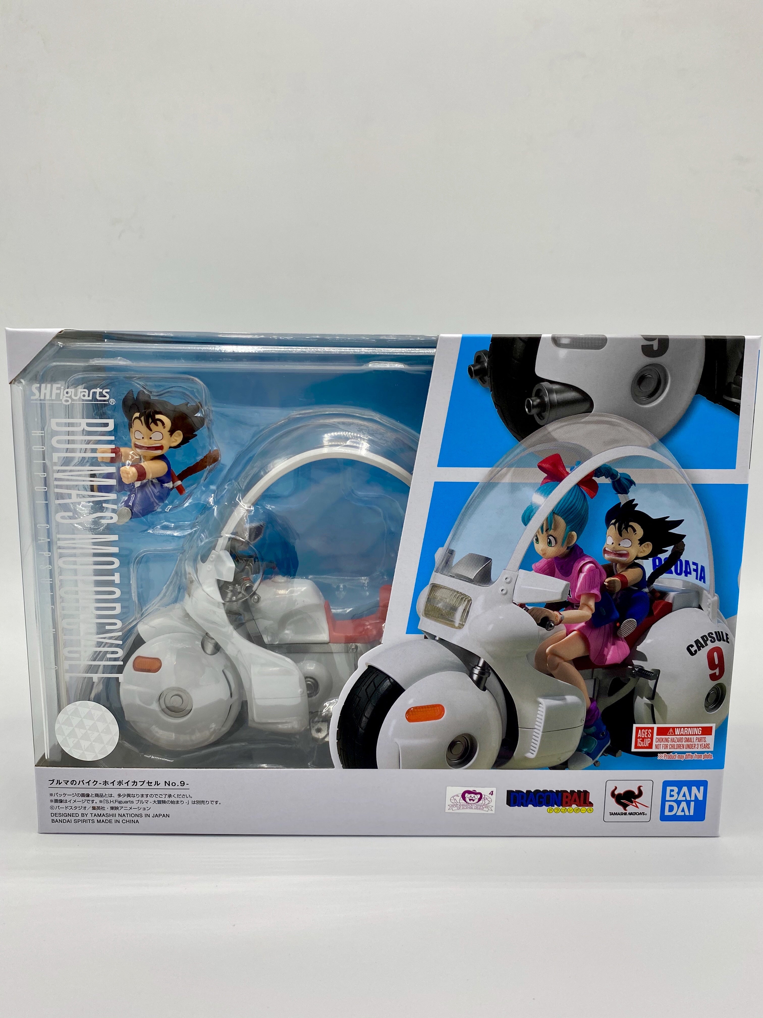 DRAGONBALL BULMA MOTORCYCLE SH FIGUARTS