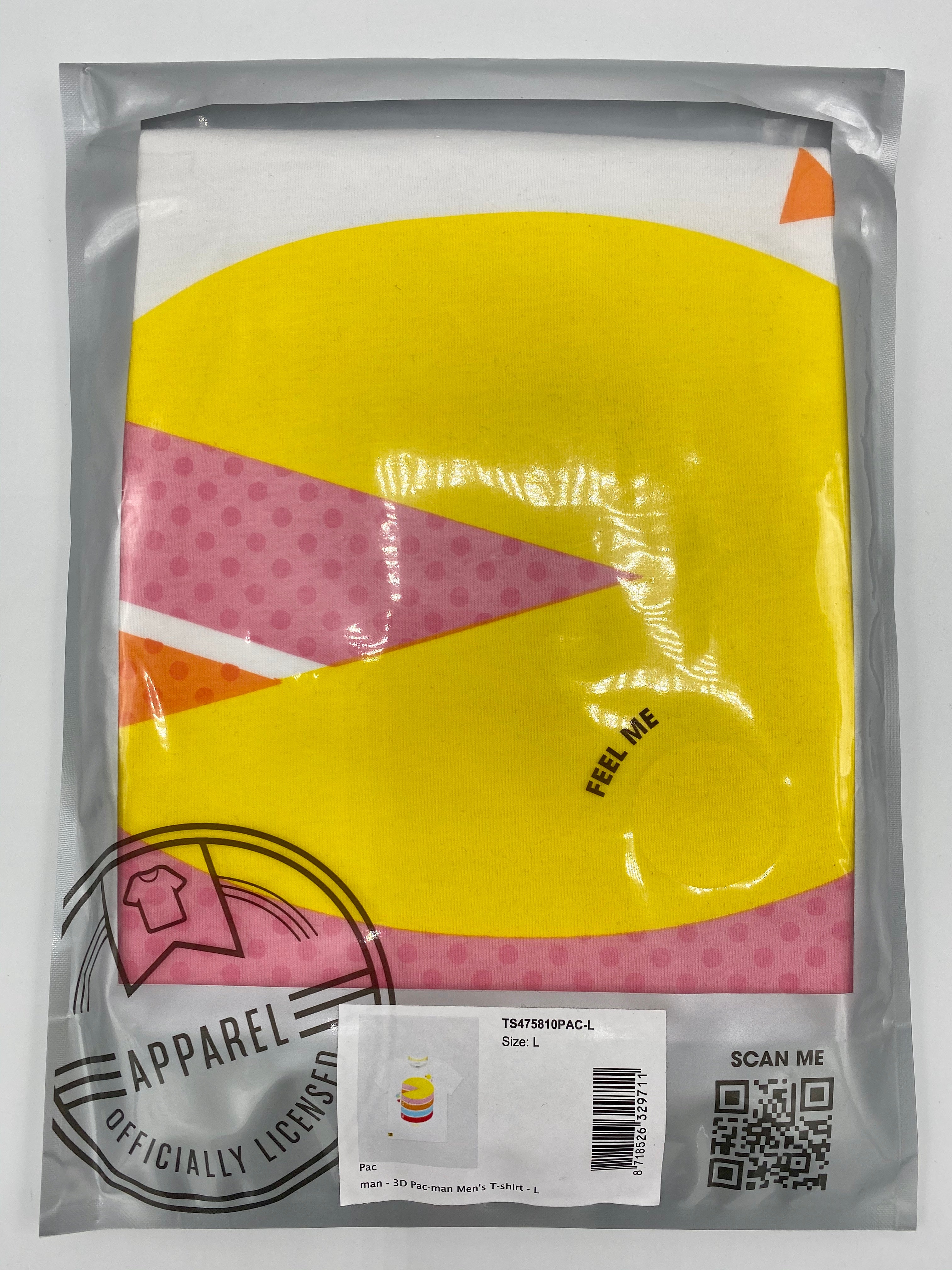 Pac-Man T-Shirt Pie Chart