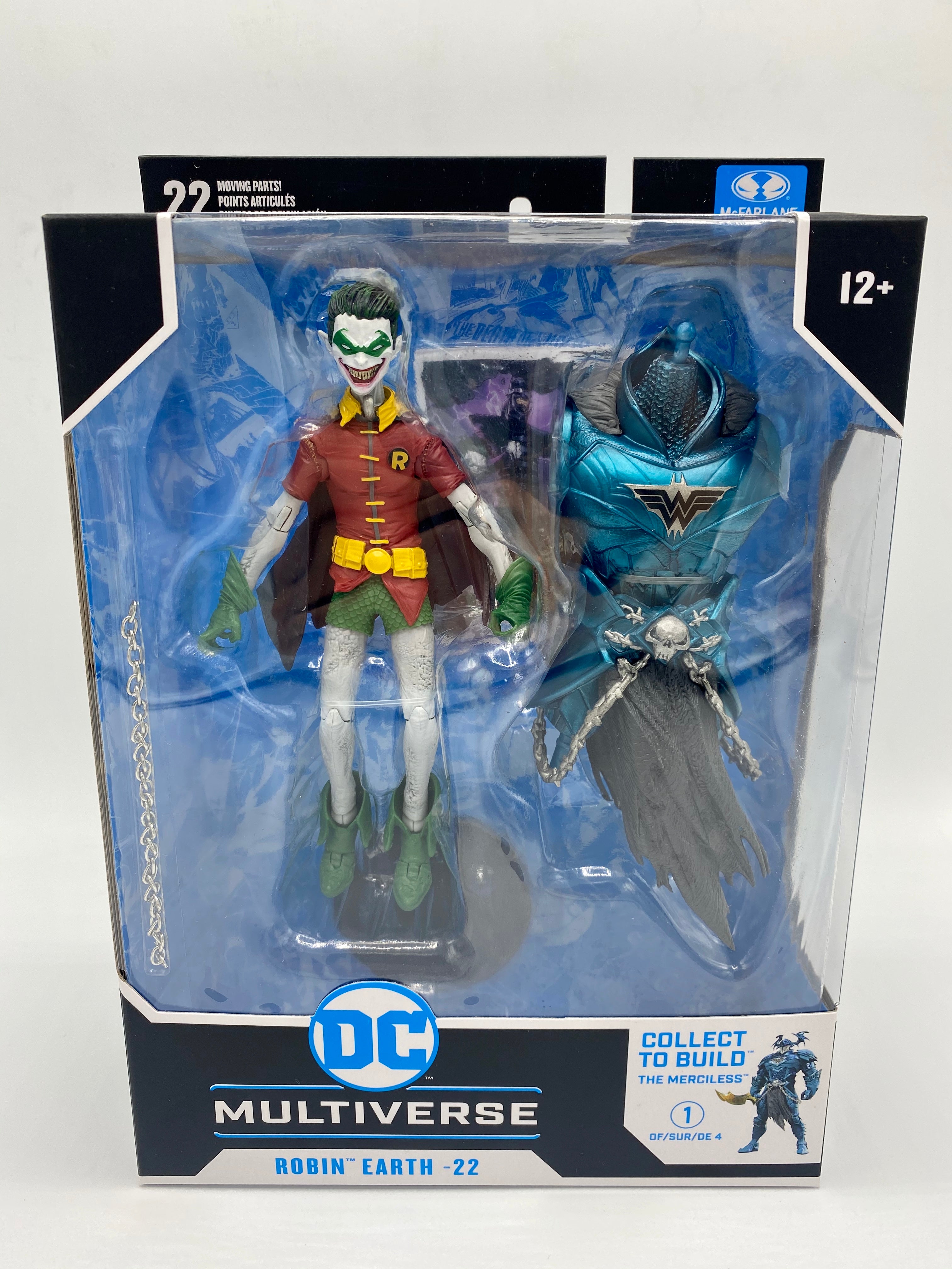 McFarlane Toys DC Multiverse Robin Earth - 22 with Build-A Parts for 'The Merciless' Figure