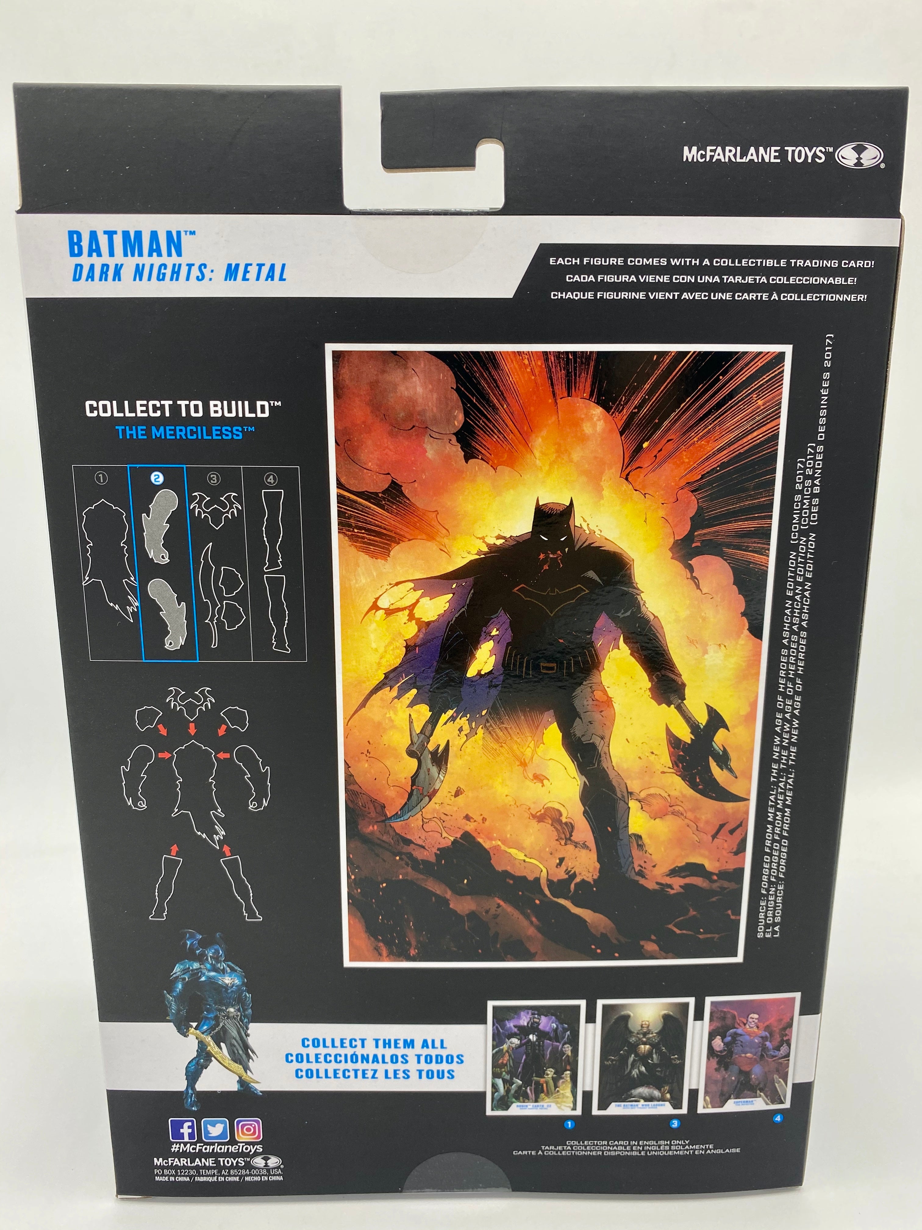 McFarlane Toys DC Multiverse Batman (Dark Nights: Metal) Build-A Parts for 'The Merciless' Figure