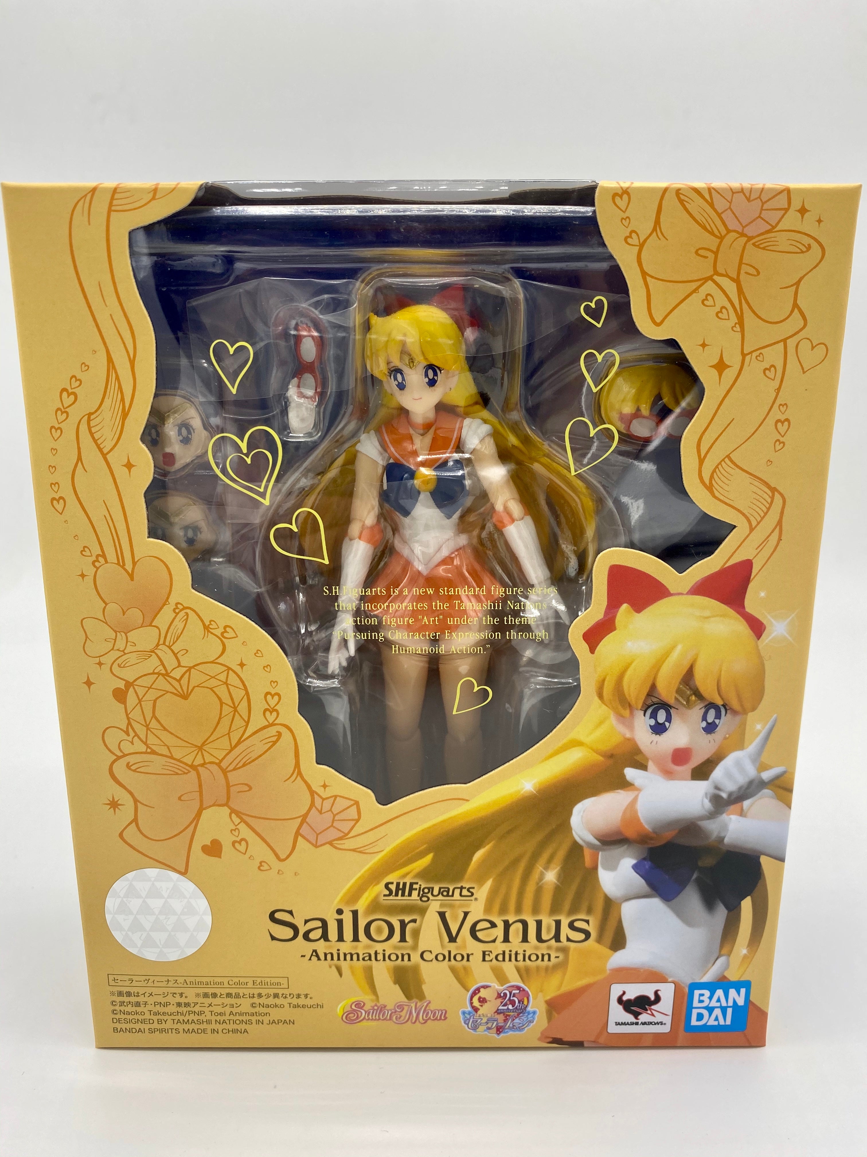 Sailor Moon SH Figuarts Sailor Venus Animation Color Edition