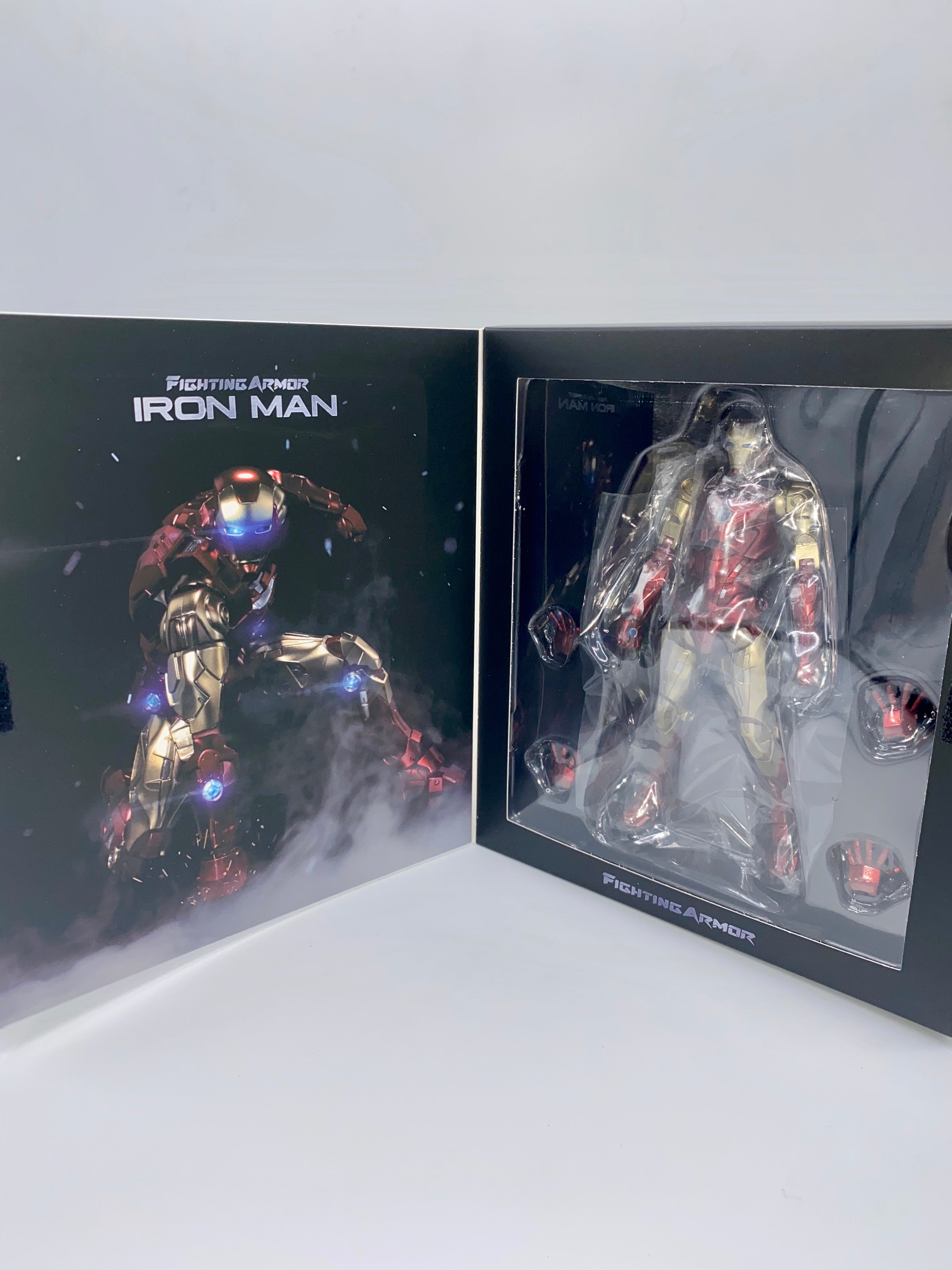 Sentinel Fighting Armor Iron Man Action Figure