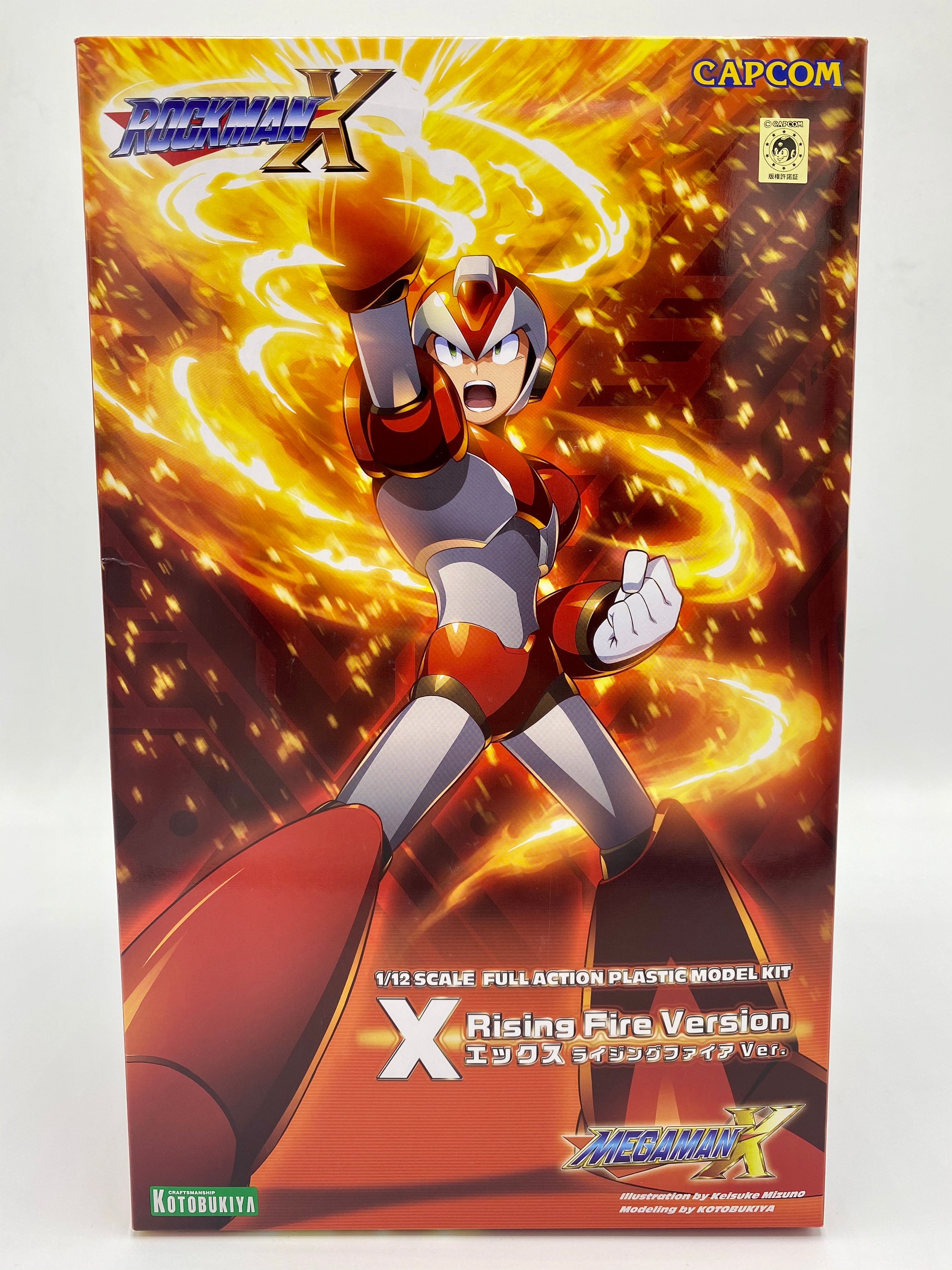 Mega Man X 1/12 X Rising Fire Version Model Kit