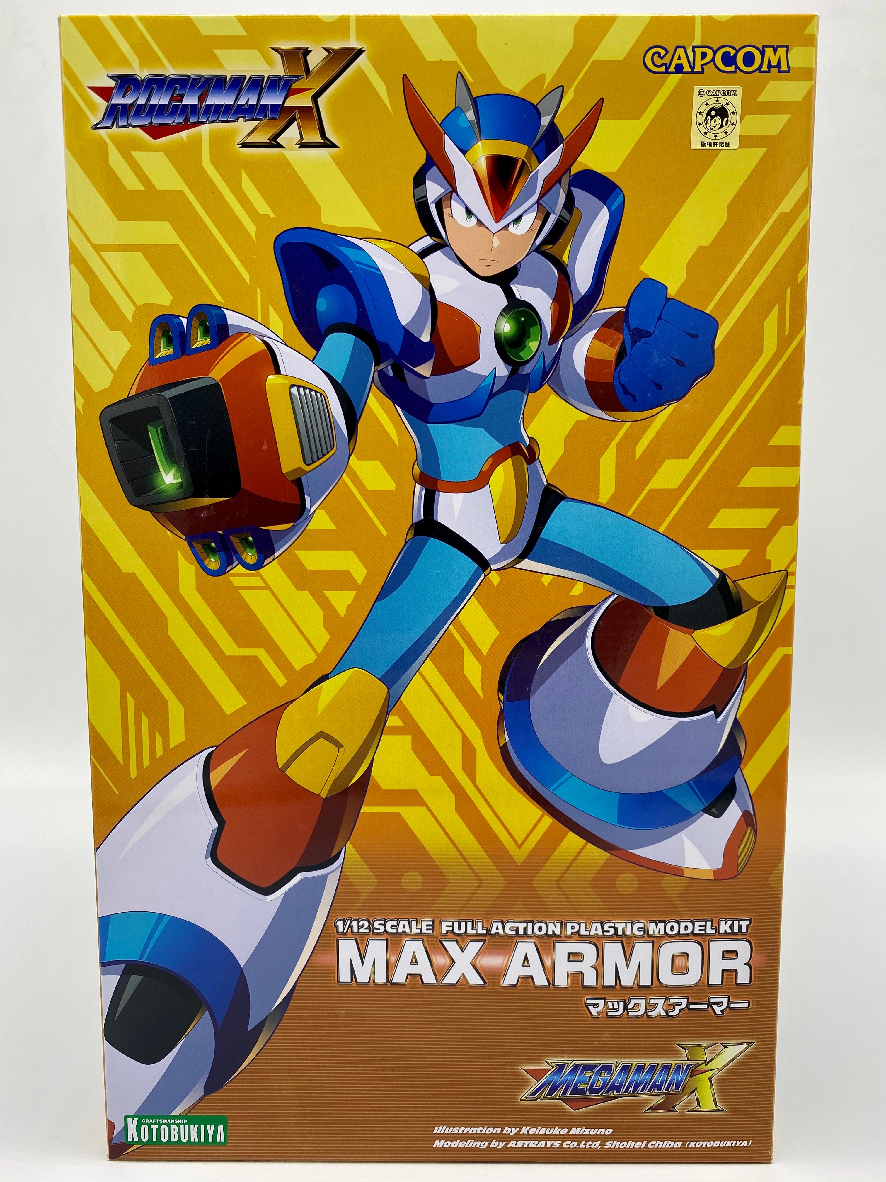 Mega Man X 1/12 Mega Man Max Armor Model Kit