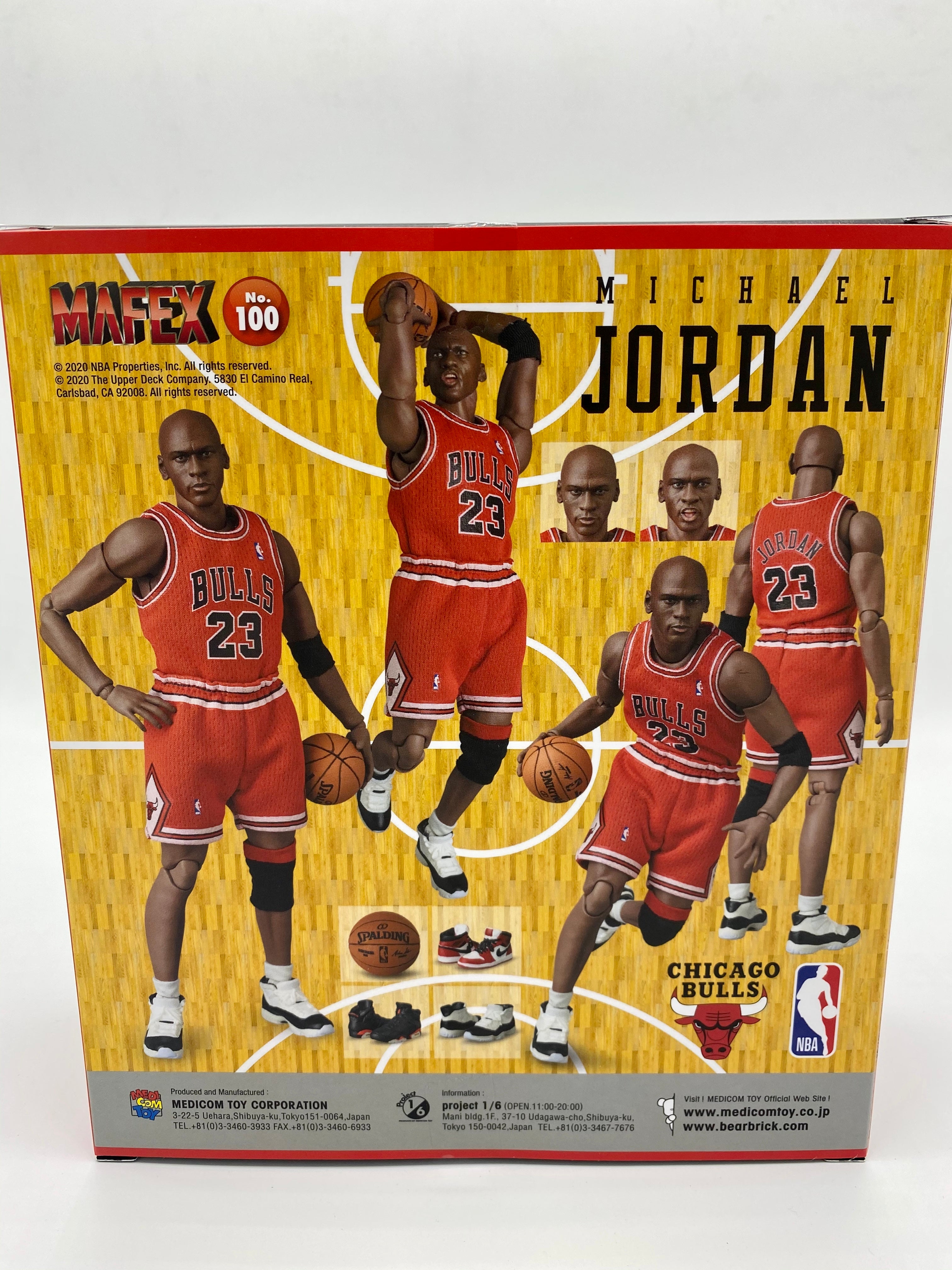 CHICAGO BULLS MAFEX No.100 MICHAEL JORDAN