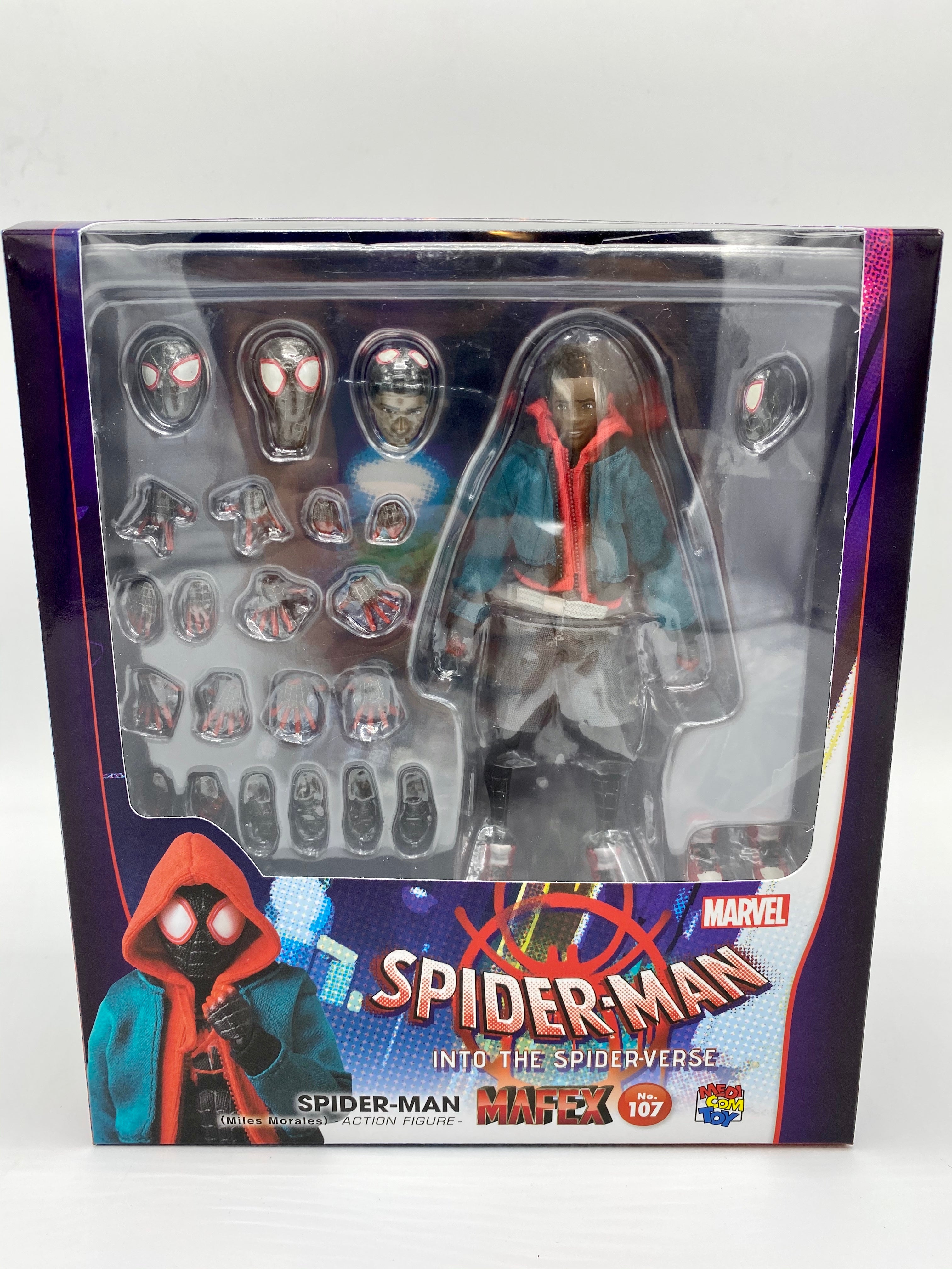 SPIDER-MAN: INTO THE SPIDER-VERSE MAFEX No.107 SPIDER-MAN (Miles Morales)