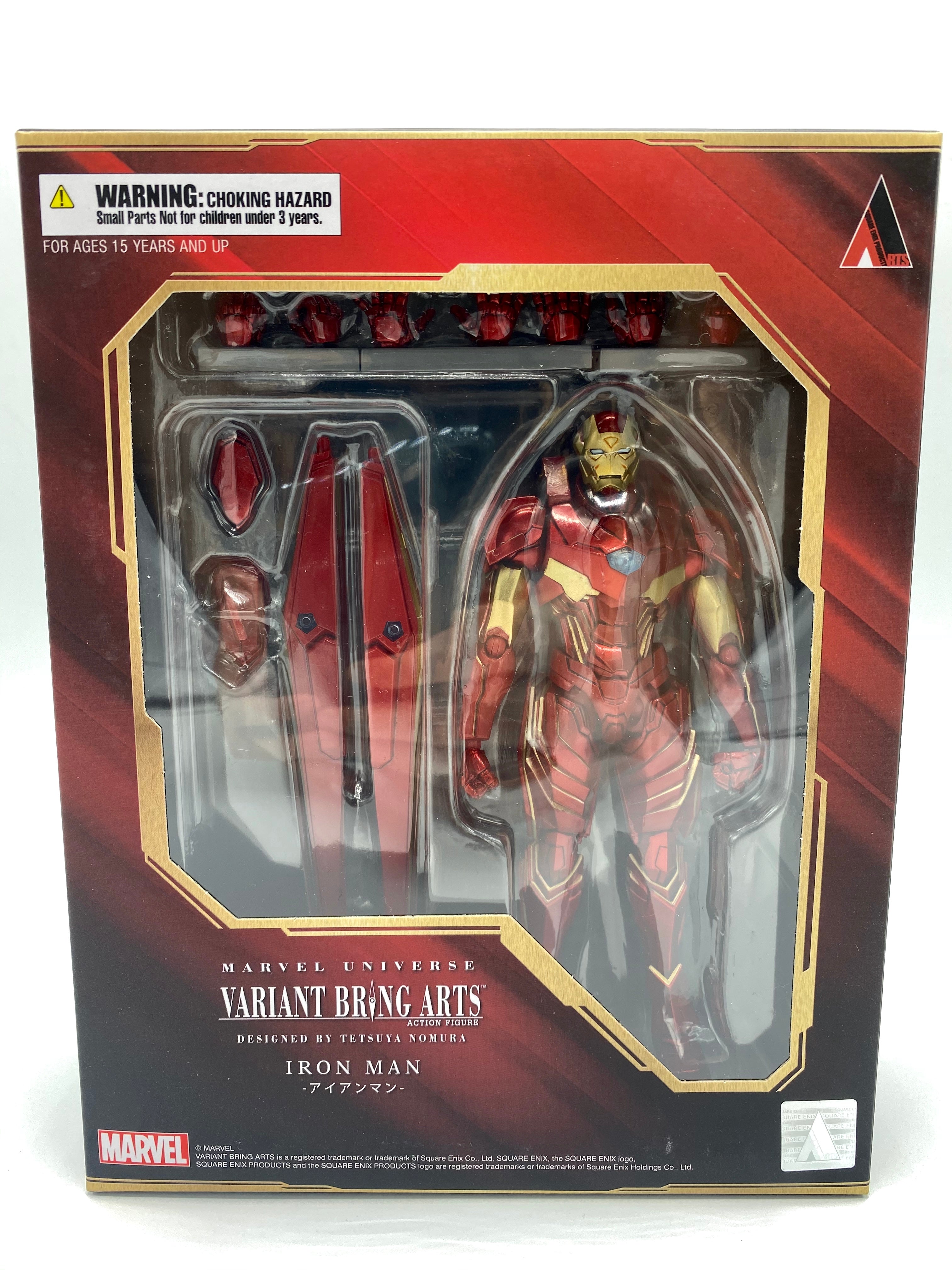 MARVEL UNIVERSE BRING ARTS IRON MAN TETSUYA NOMURA VER. ACTION FIGURE