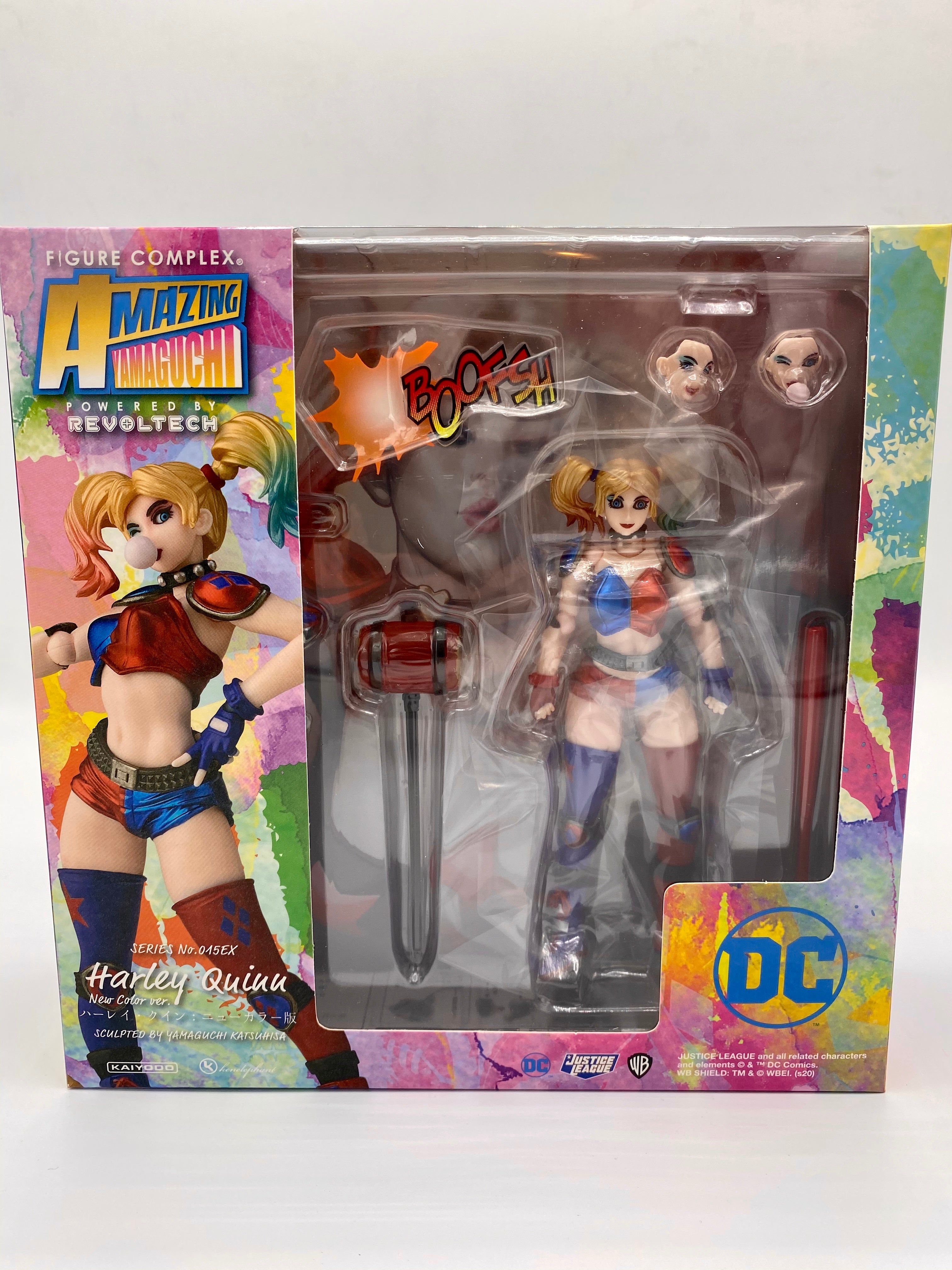 Amazing Yamaguchi NO.015EX HARLEY QUINN New Color.ver Revoltech