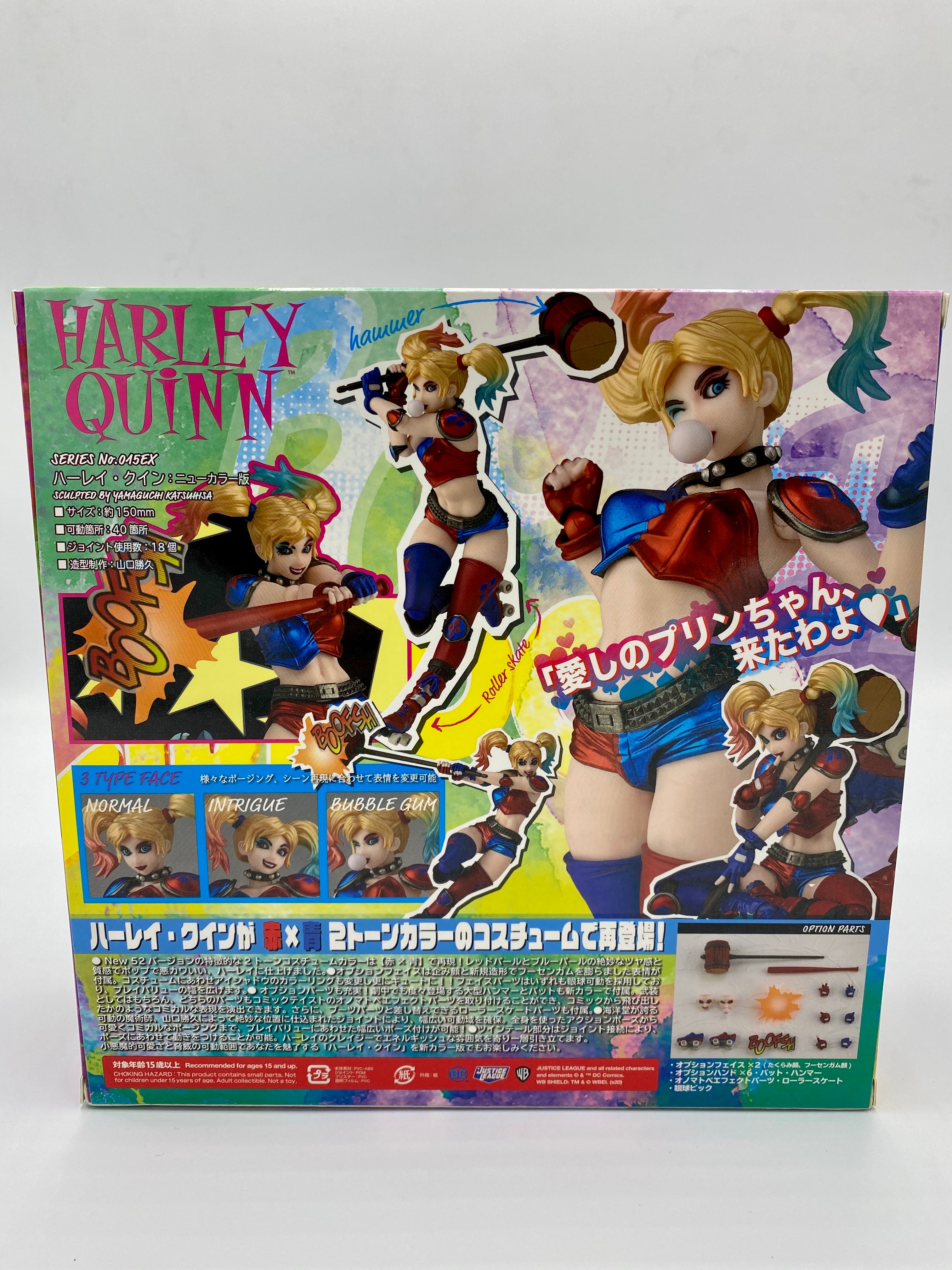 Amazing Yamaguchi NO.015EX HARLEY QUINN New Color.ver Revoltech