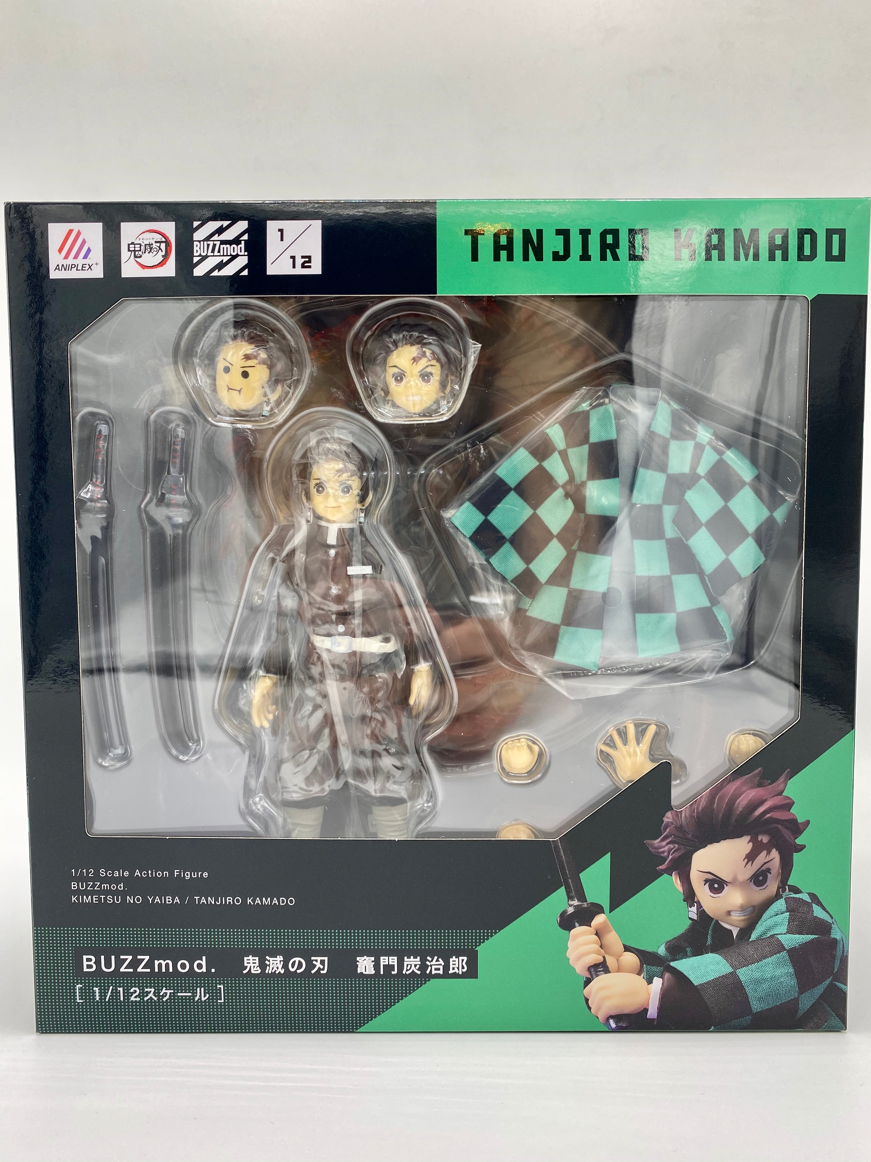 DEMON SLAYER TANJIRO KAMADO 1/12 ACTION FIGURE BUZZMODE