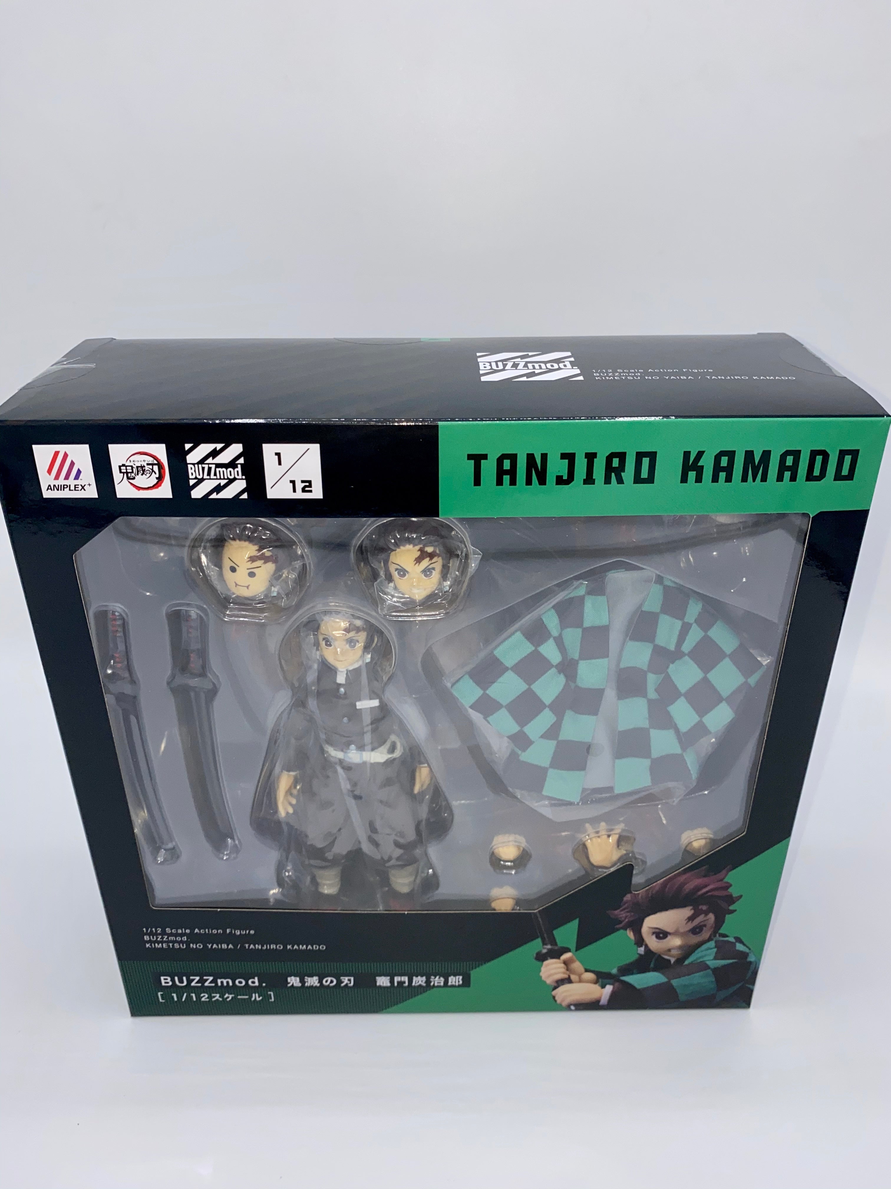 DEMON SLAYER TANJIRO KAMADO 1/12 ACTION FIGURE BUZZMODE