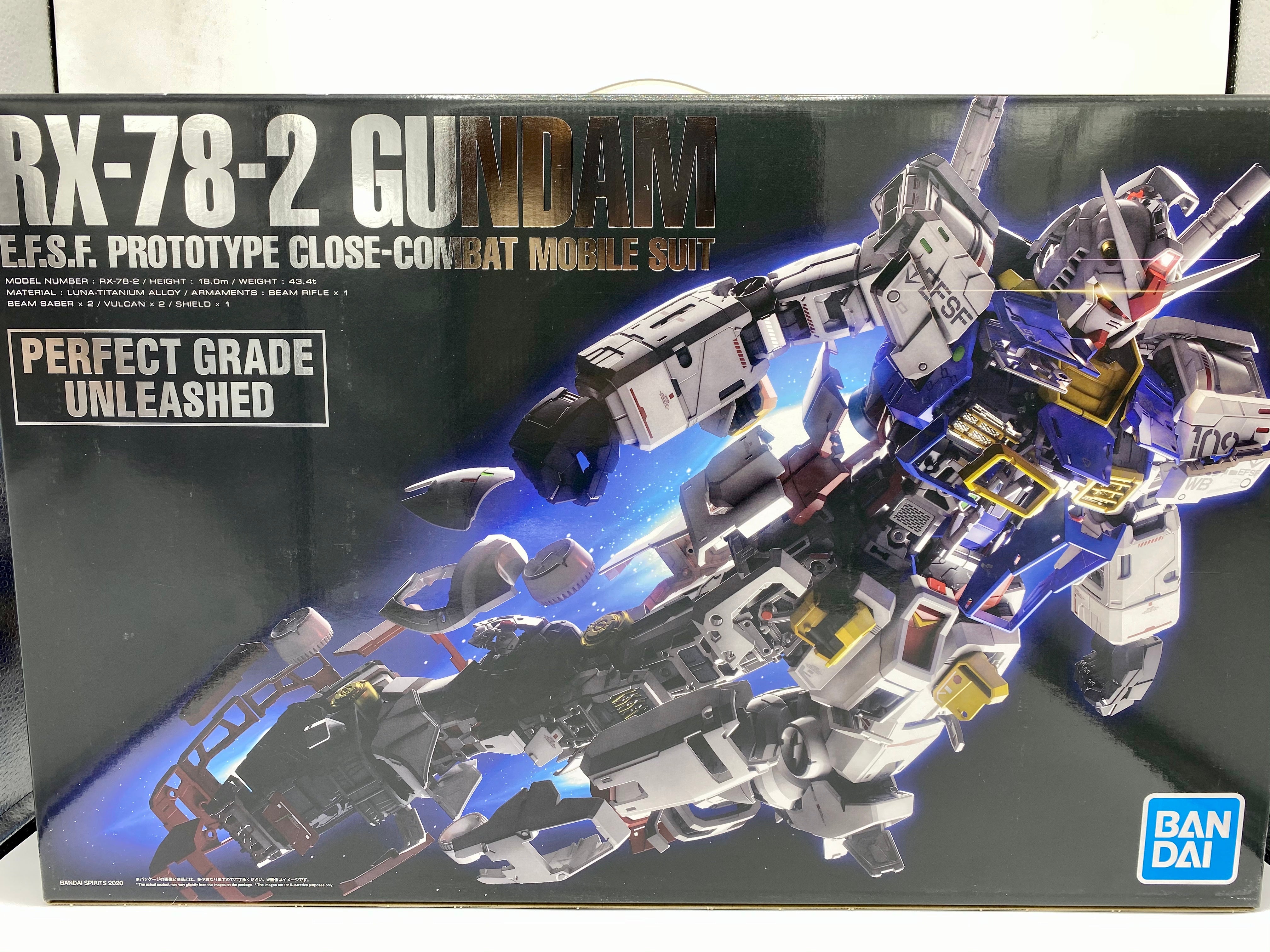 PG GUNDAM RX-78-2 UNLEASHED 1/60