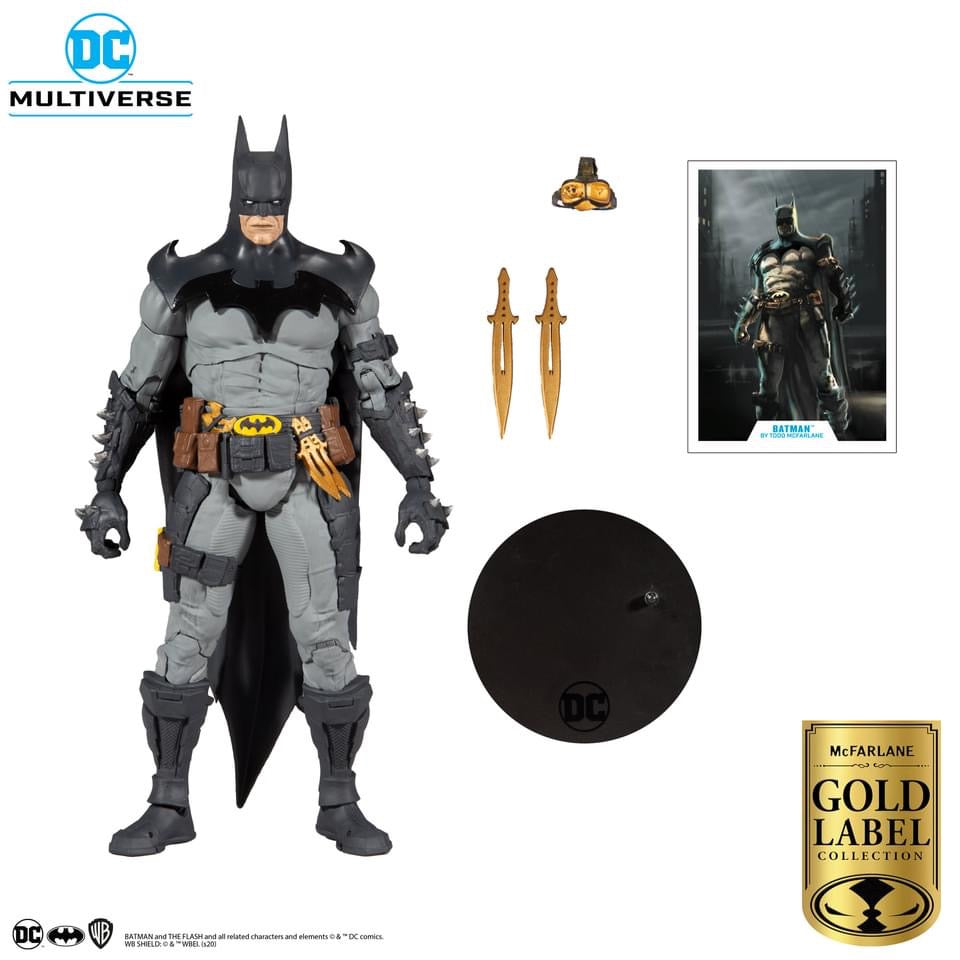 McFarlane Toys DC MULTIVERSE "TODD" BATMAN GOLD LABEL SERIES
