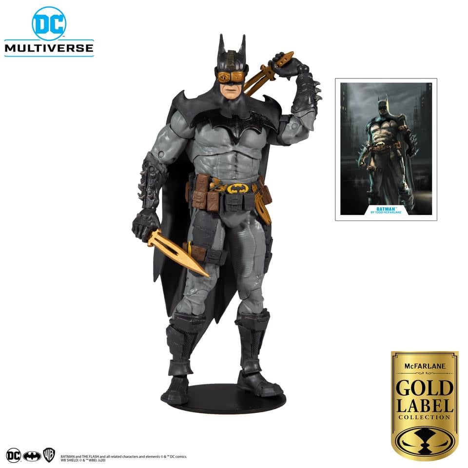 McFarlane Toys DC MULTIVERSE "TODD" BATMAN GOLD LABEL SERIES
