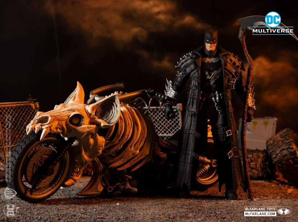 McFarlane Toys DC Multiverse Vehicles - Death Metal Batman Motorcycle