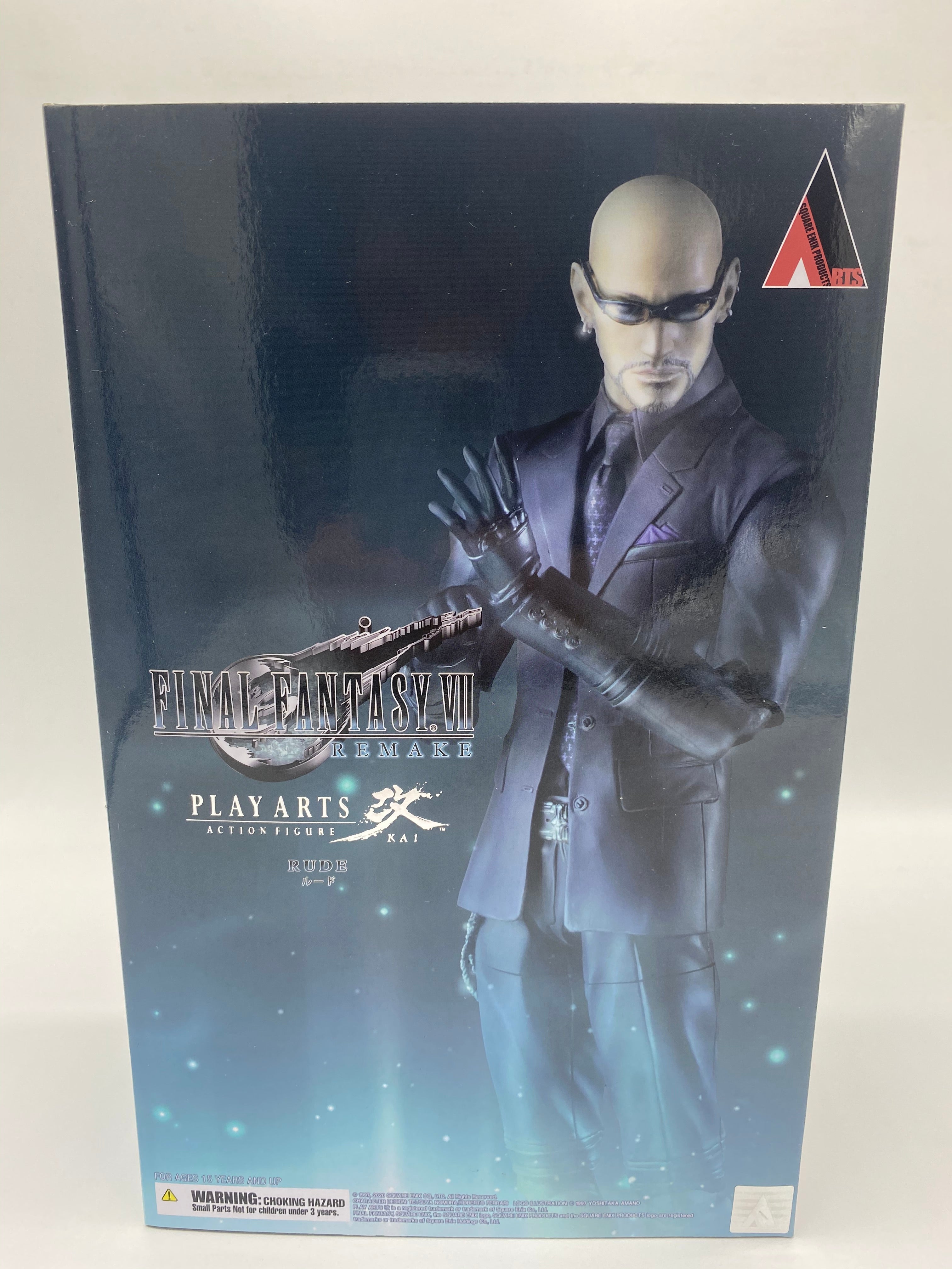 FINAL FANTASY 7 PLAY ARTS KAI - RUDE
