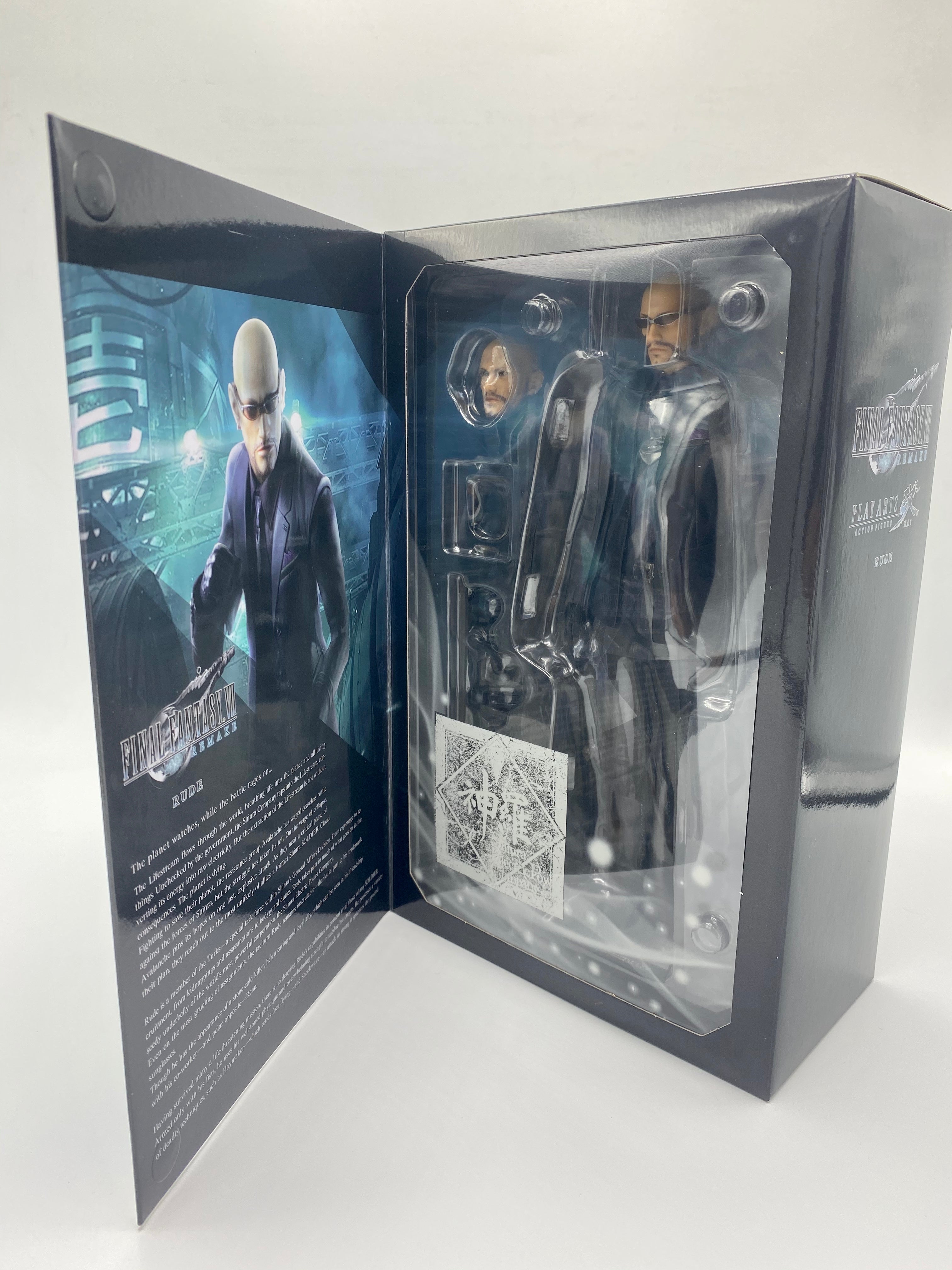 FINAL FANTASY 7 PLAY ARTS KAI - RUDE