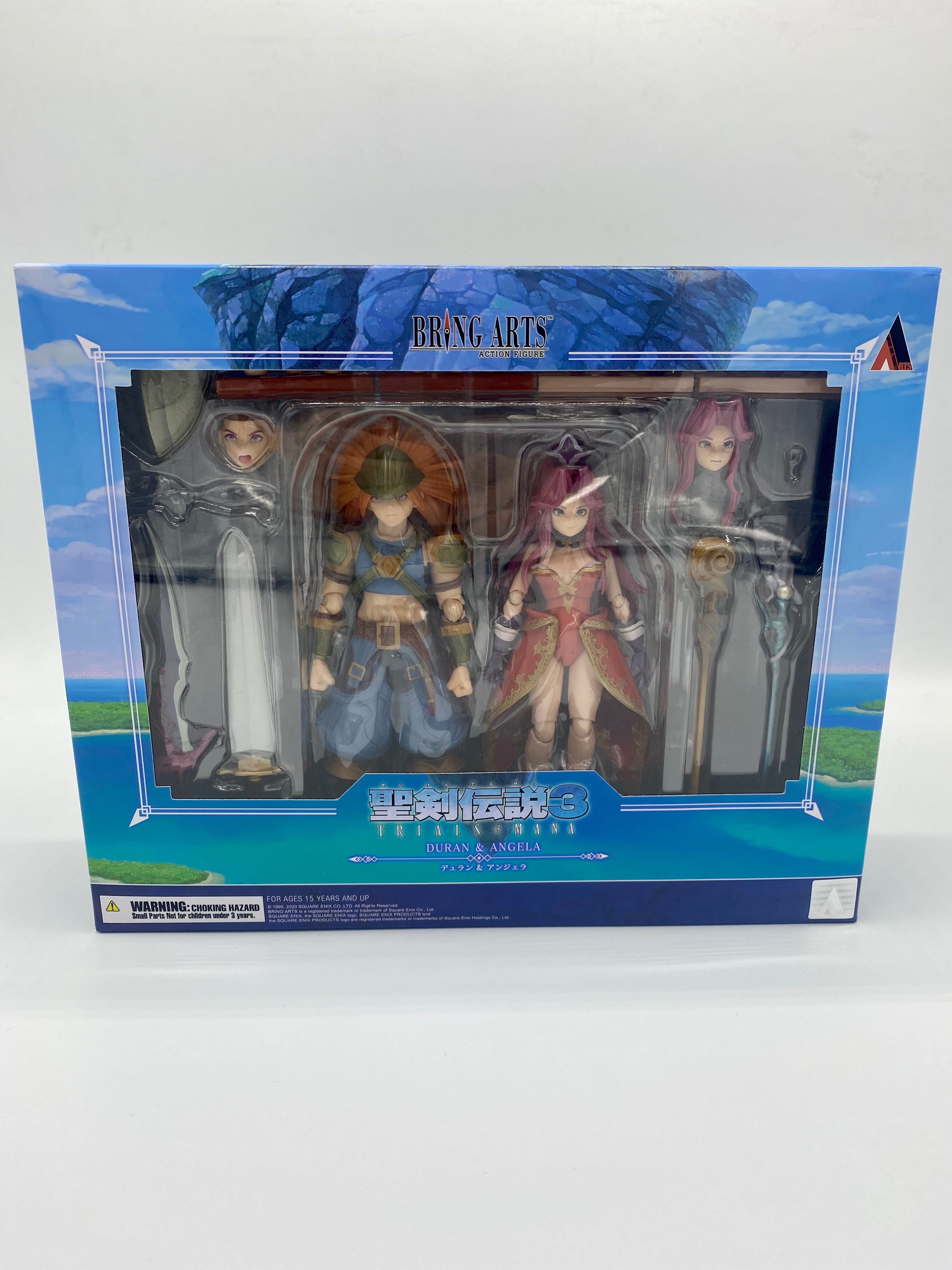 TRIALS OF MANA BRING ARTS ACTION FIGURE DURAN & ANGELA