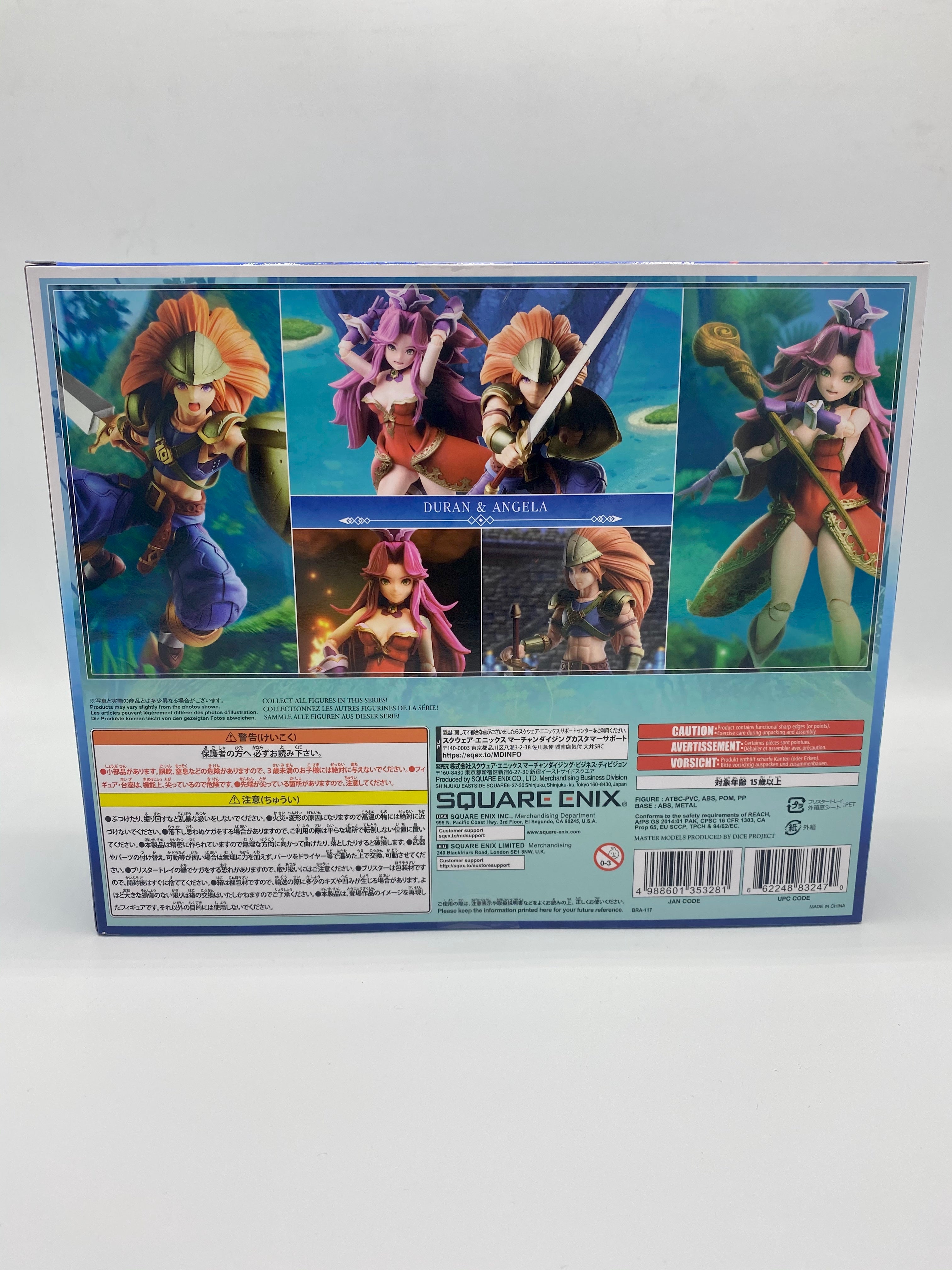 TRIALS OF MANA BRING ARTS ACTION FIGURE DURAN & ANGELA