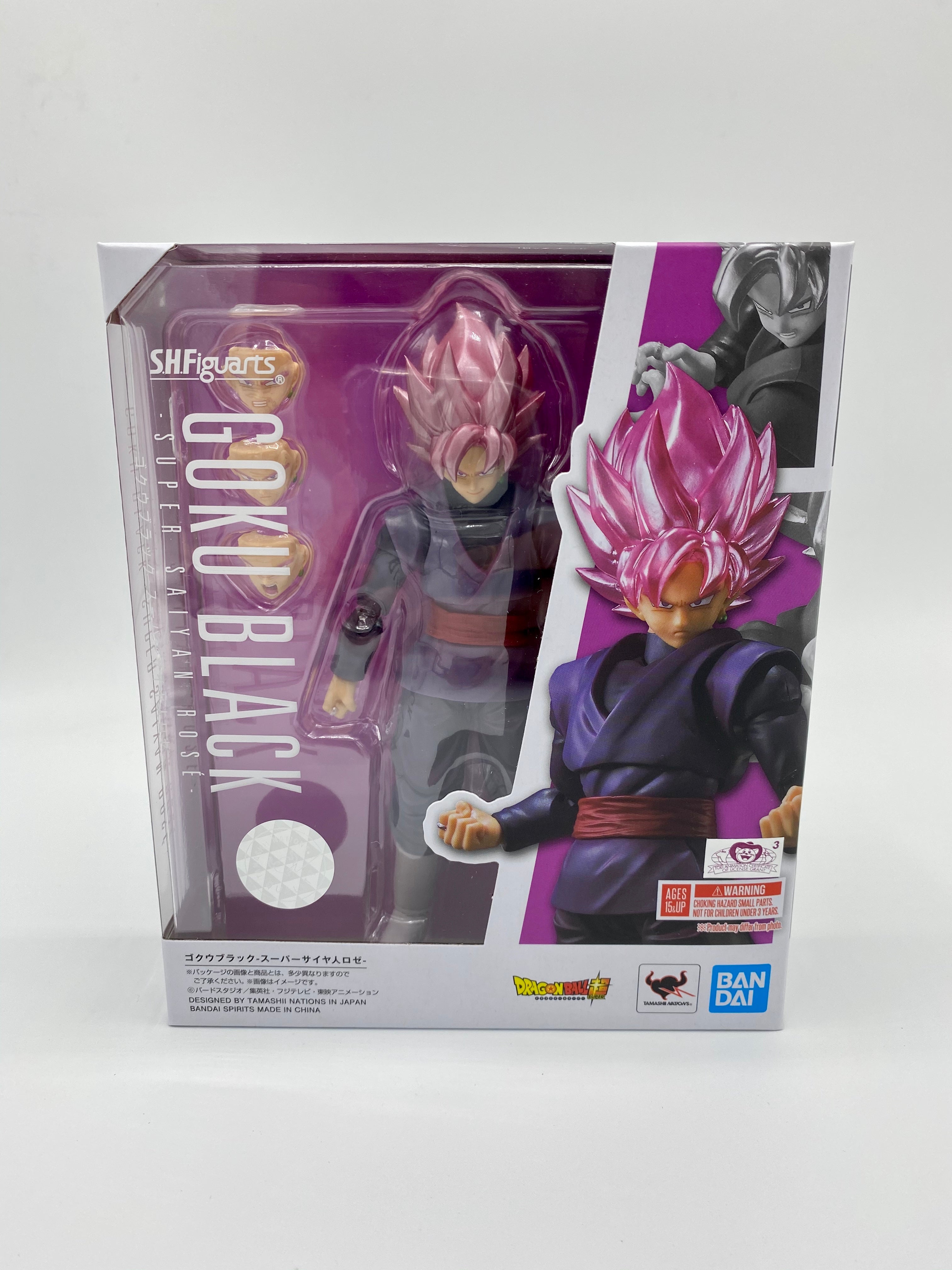 DRAGONBALL SUPER GOKU BLACK - SUPER SAIYAN ROSE VER. 2 SH FIGUARTS