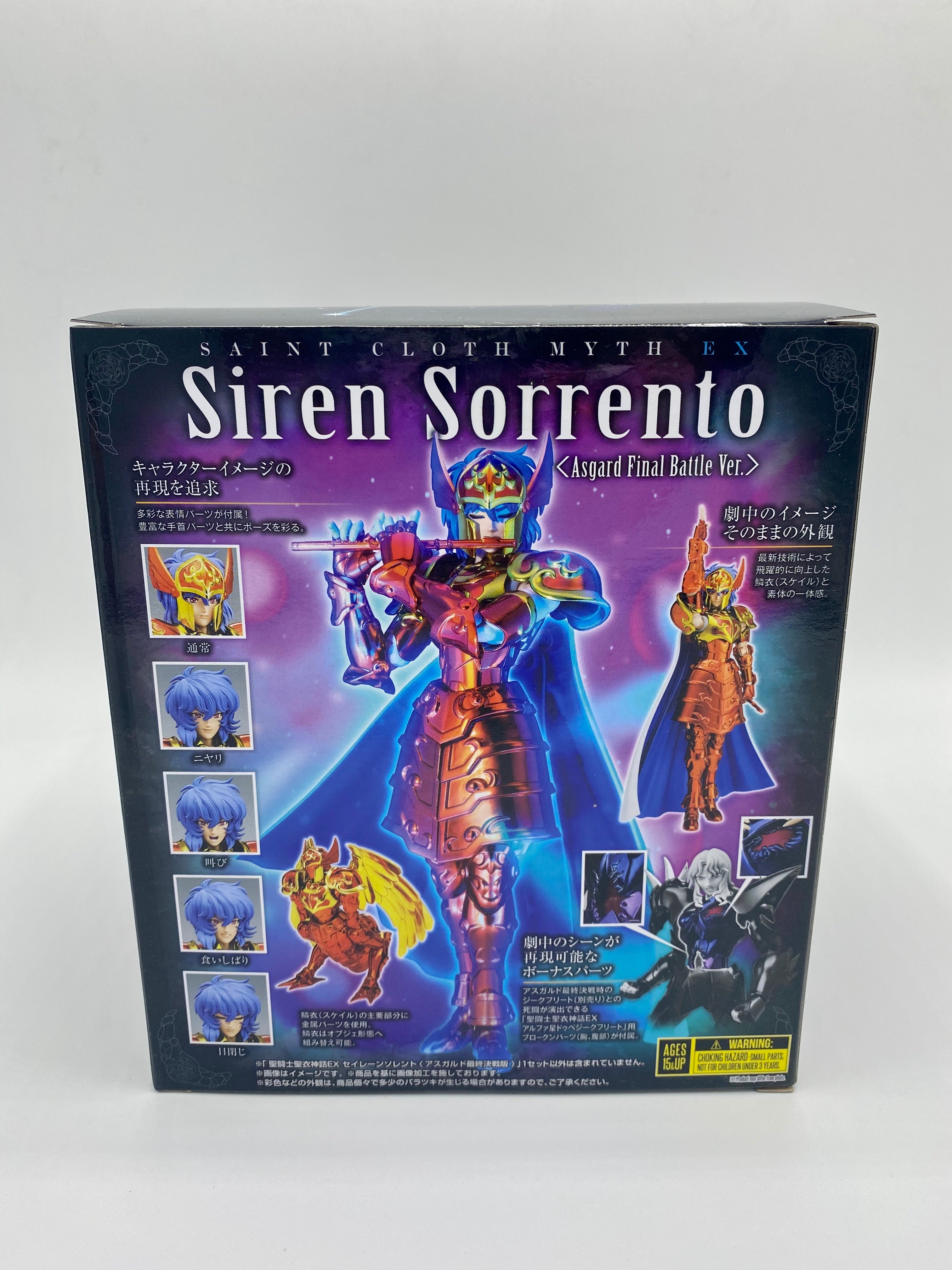 SAINT CLOTH MYTH EX SIREN SORRENTO ASGARD FINAL BATTLE Ver.