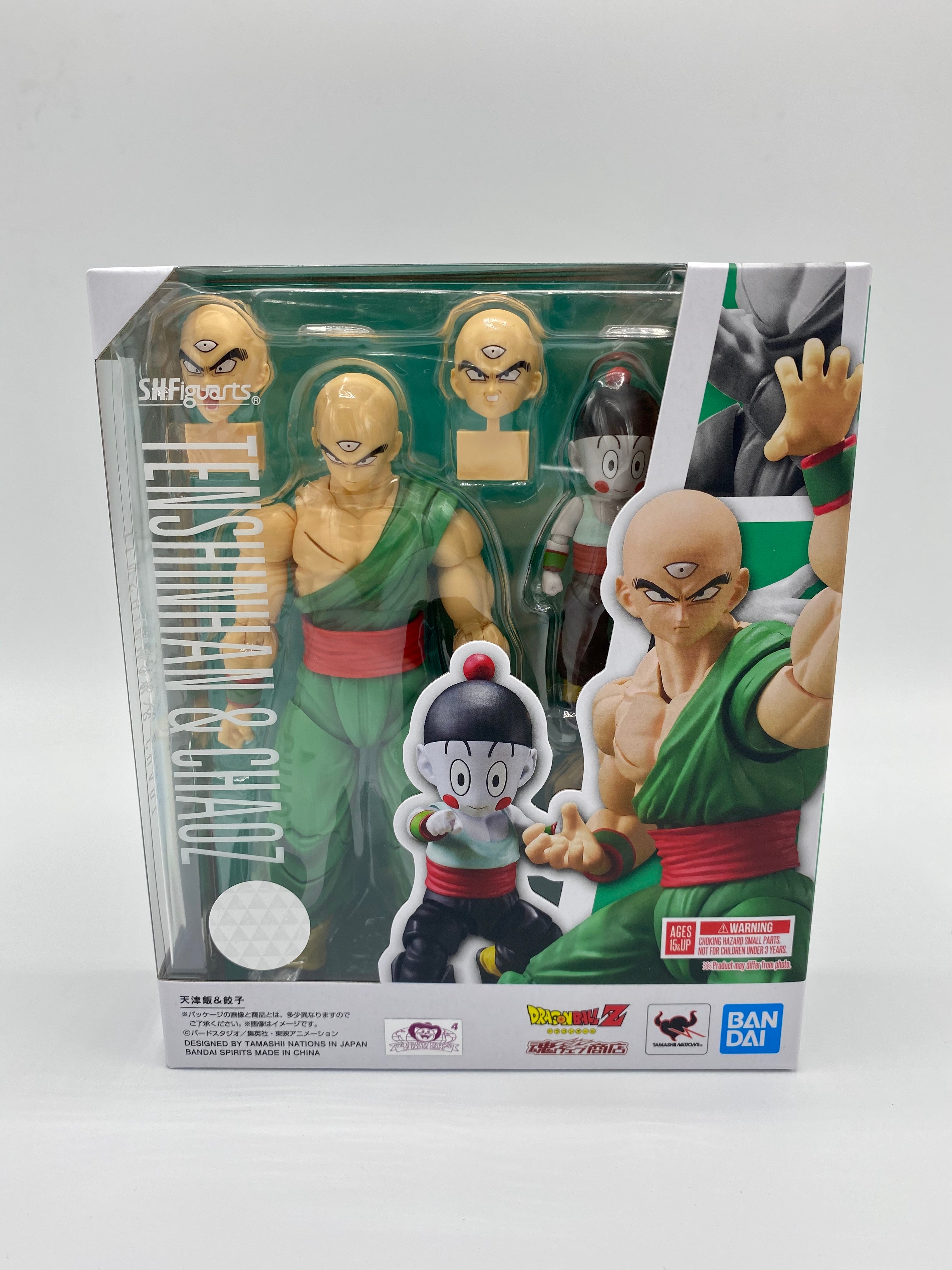 DRAGONBALL Z TENSHINHAN & CHAOZ SH FIGUARTS