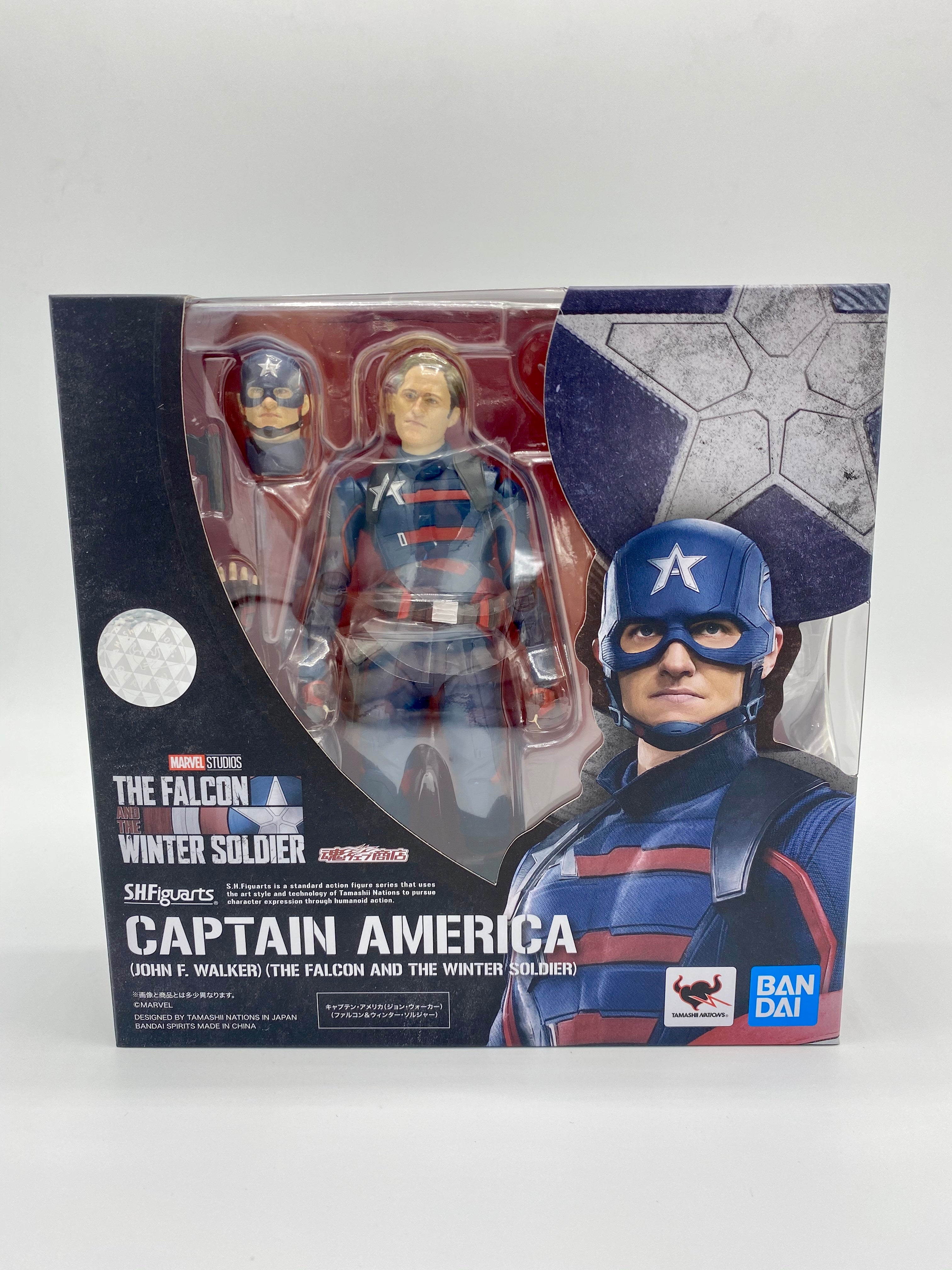 The Falcon and the Winter Soldier SH Figuarts Captain America John F. Walker