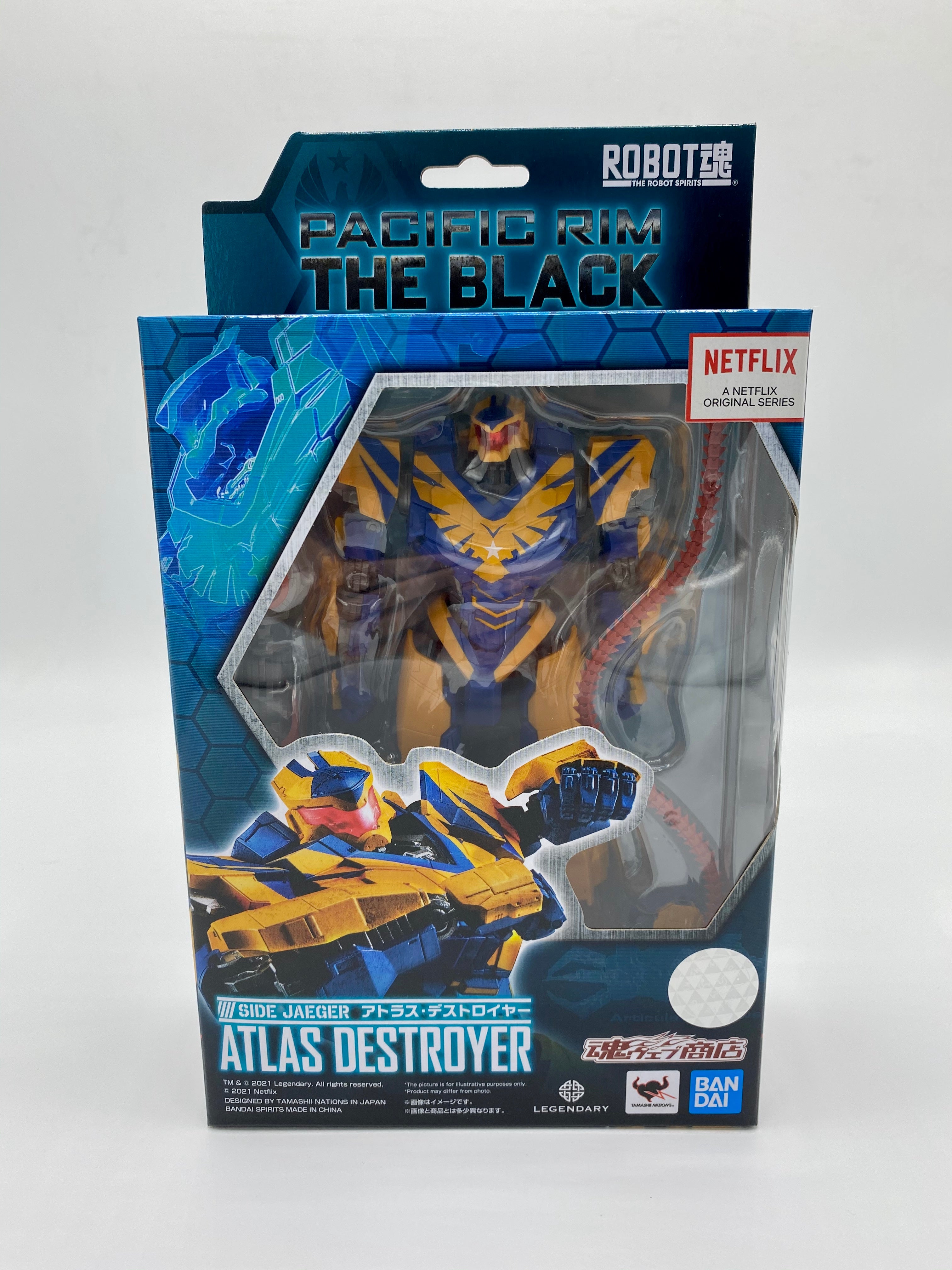 Pacific Rim: The Black Robot Spirits Action Figure (Side Jaeger) Atlas Destroyer