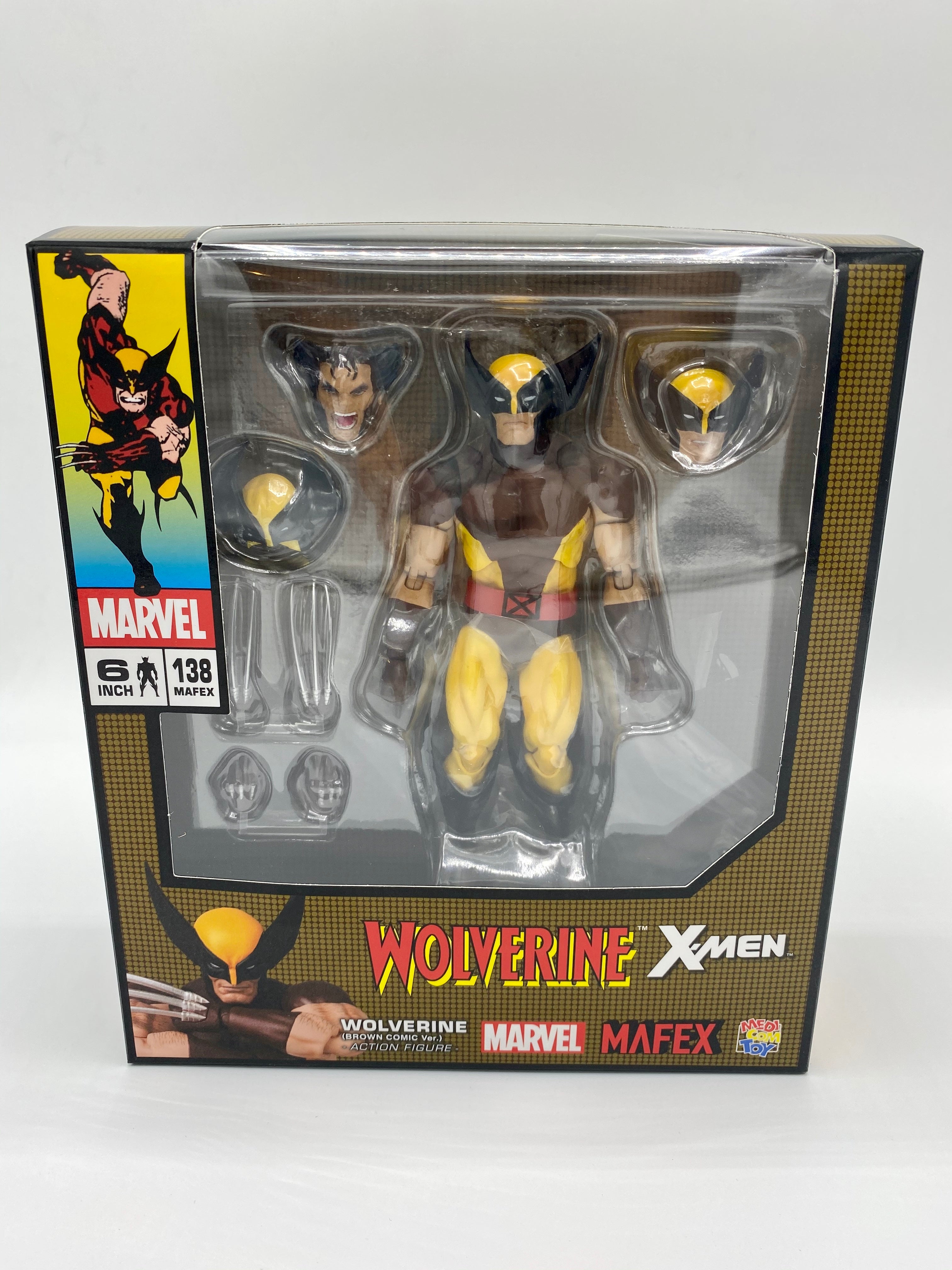 Marvel MAFEX No.138 MAFEX WOLVERINE - BROWN COMIC Ver.