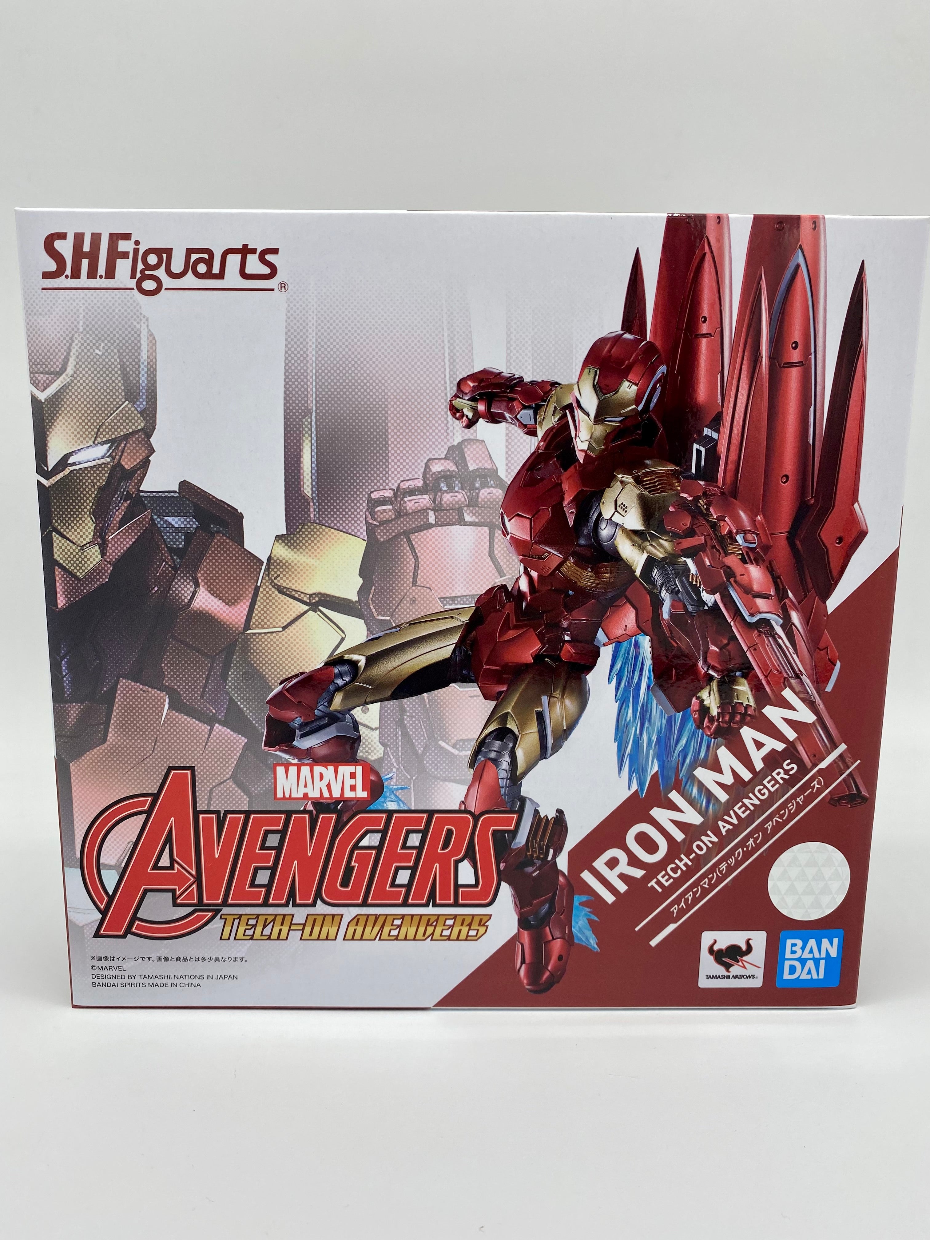 TECH-ON AVENGERS SH FIGUARTS IRON MAN