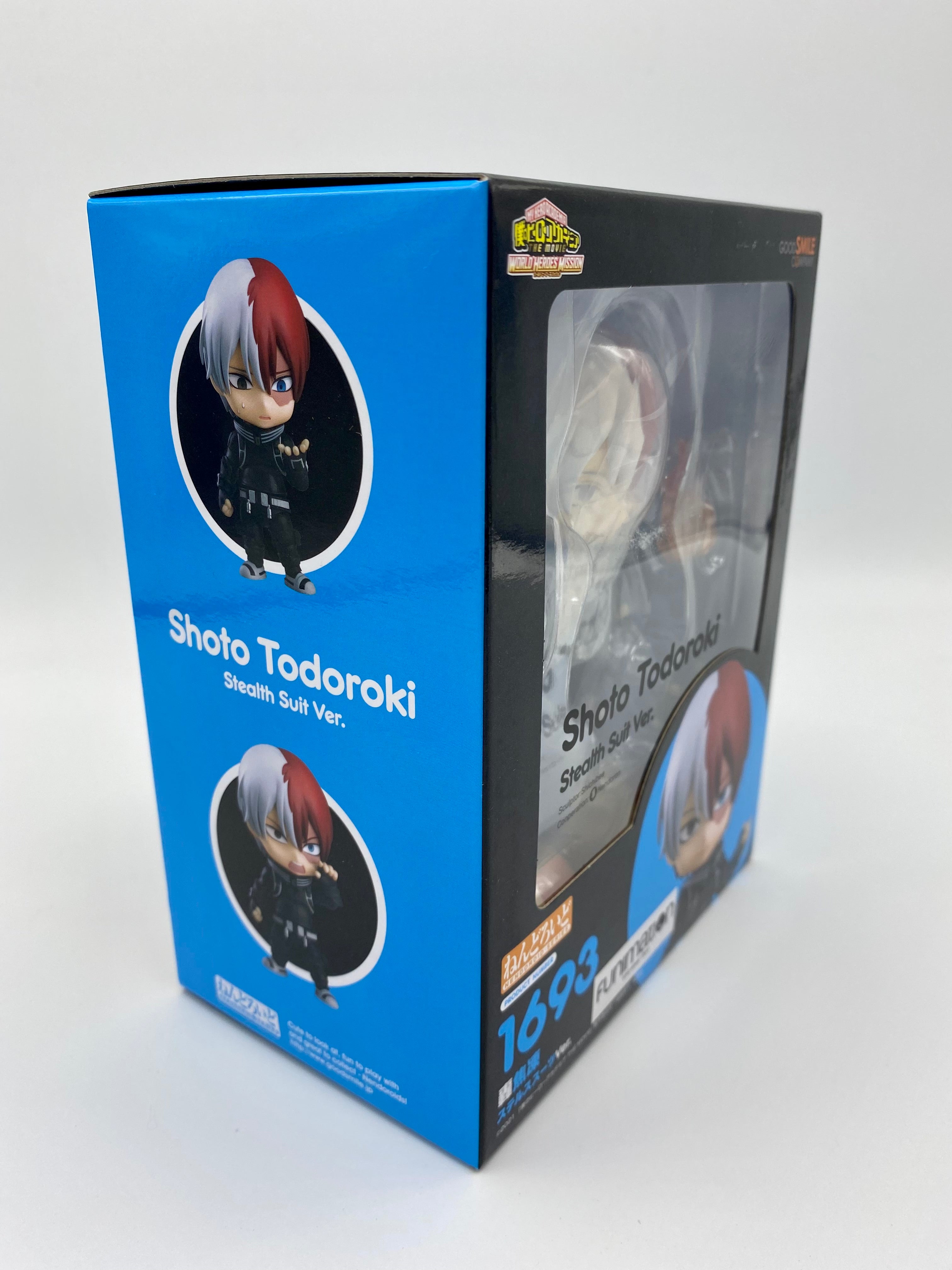 My Hero Academia The Movie: World Heroes Nendoroid Shoto Todoroki: Stealth Suit Ver
