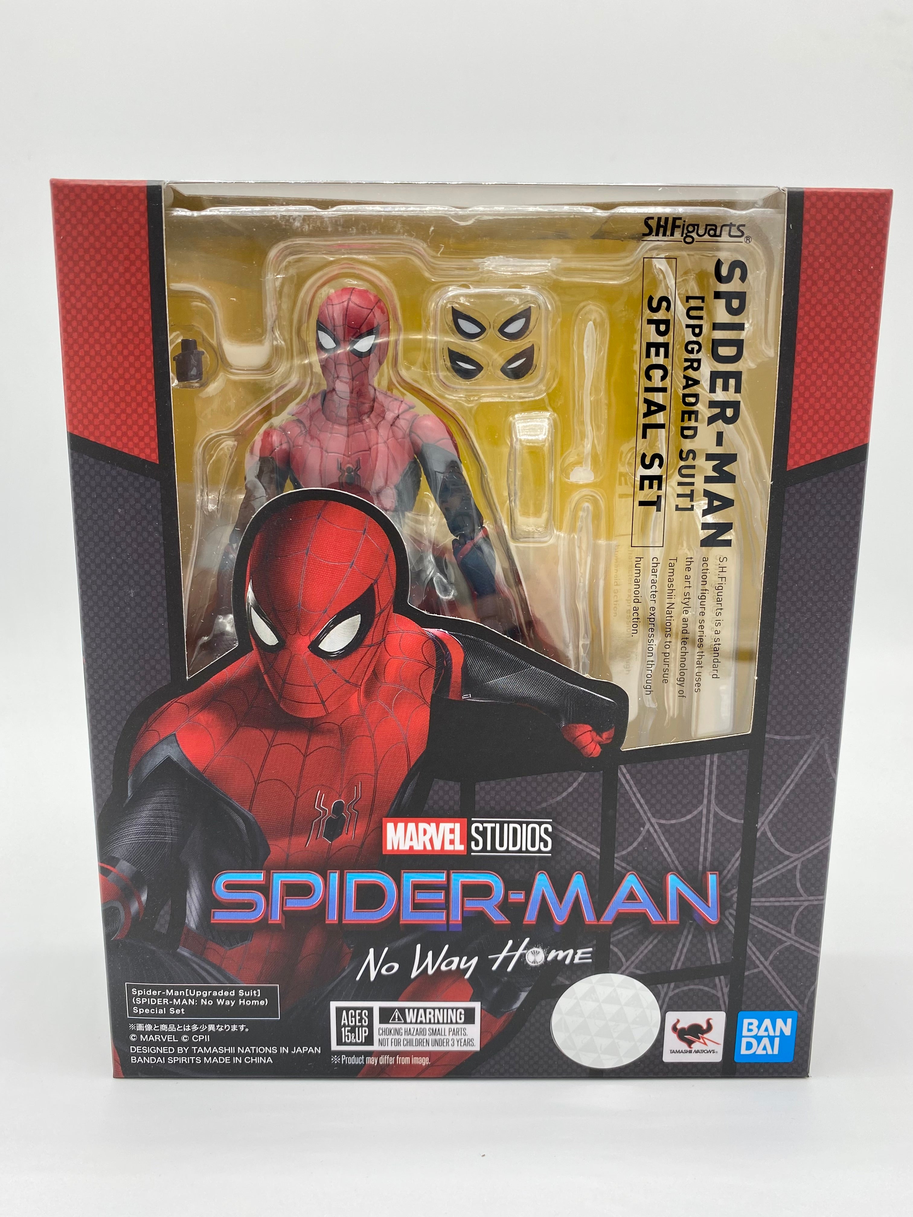 Spider-Man: No Way Home SH Figuarts Spider-Man Upgraded Suit