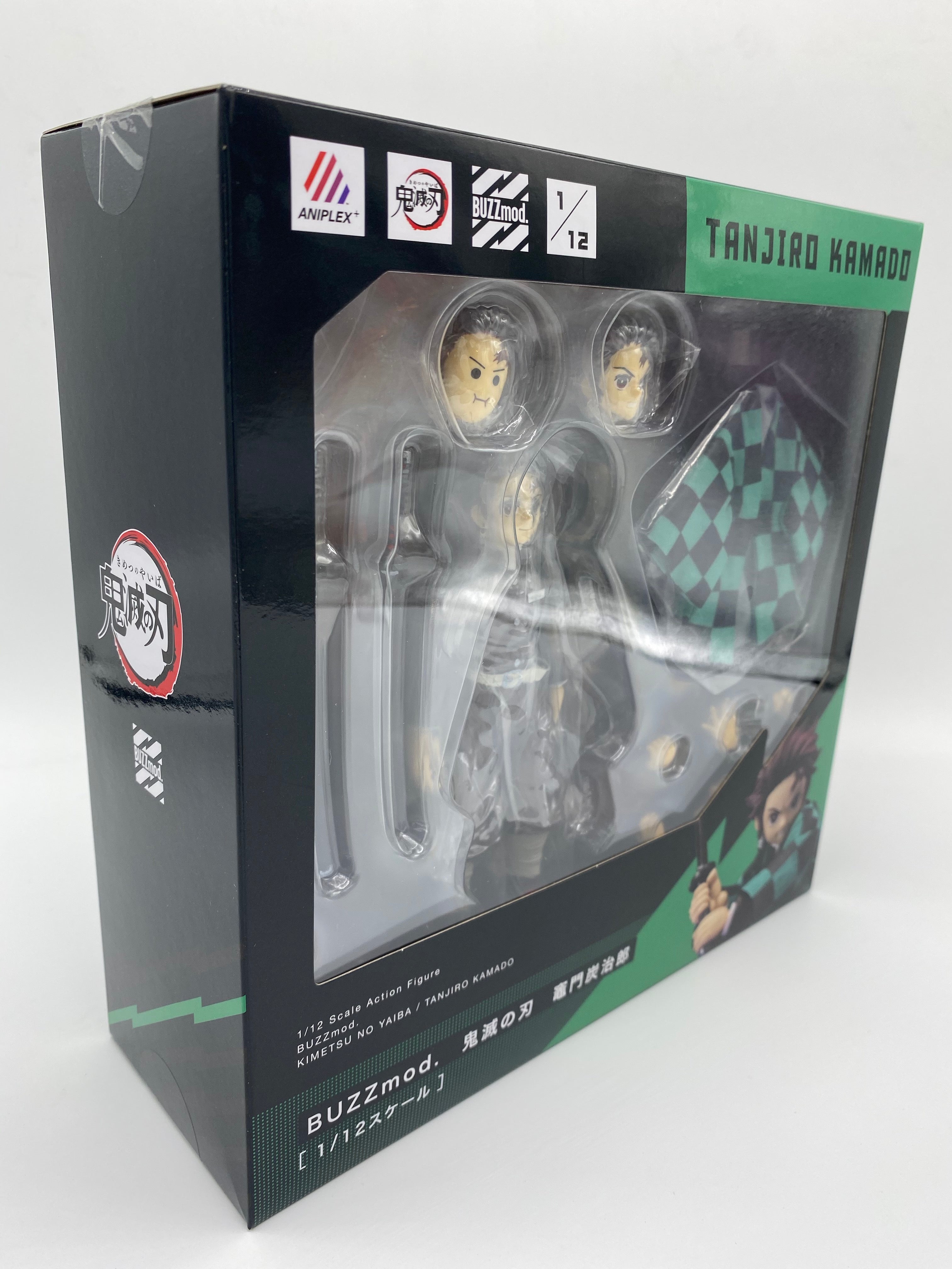 DEMON SLAYER TANJIRO KAMADO 1/12 ACTION FIGURE BUZZMODE