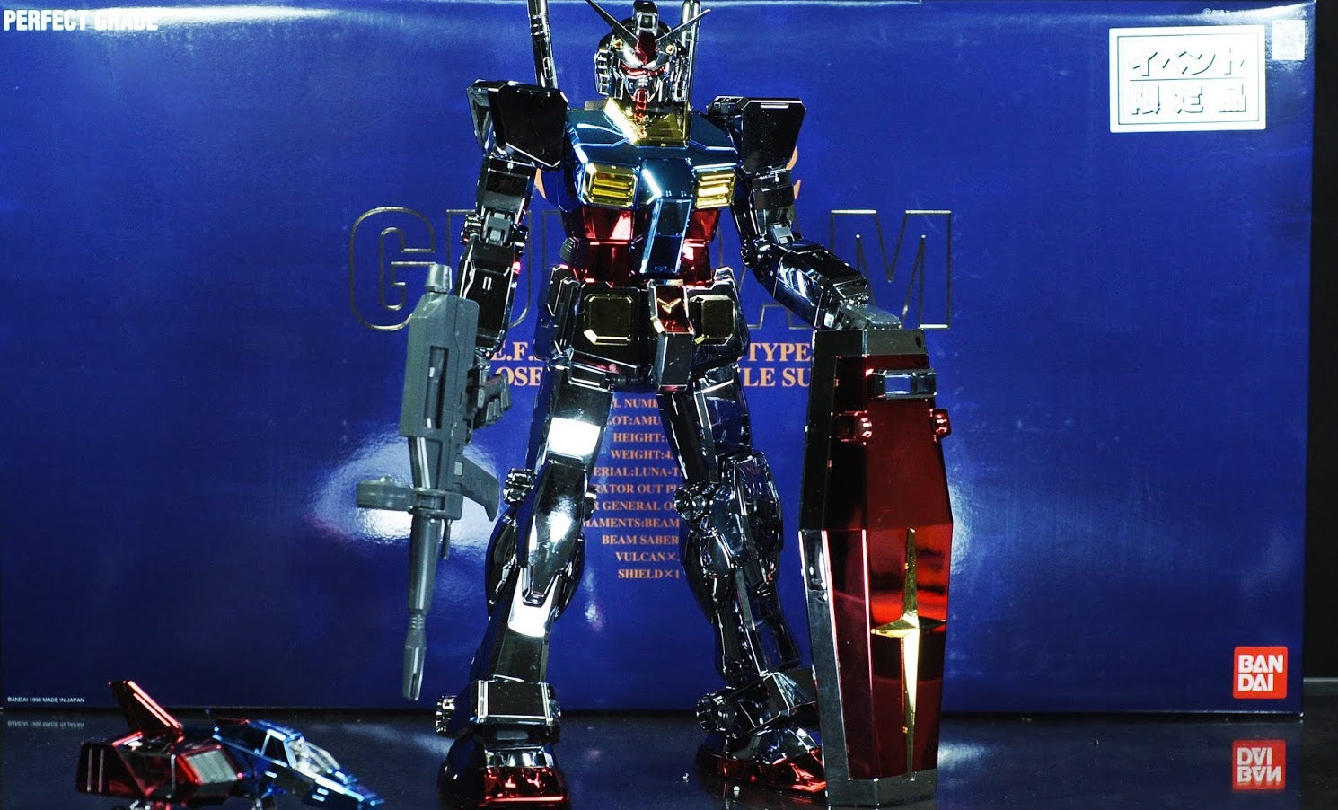 *PRE ORDER* PG GUNDAM RX-78-2 CHROME PLATED 1/60 (ETA JANUARY)