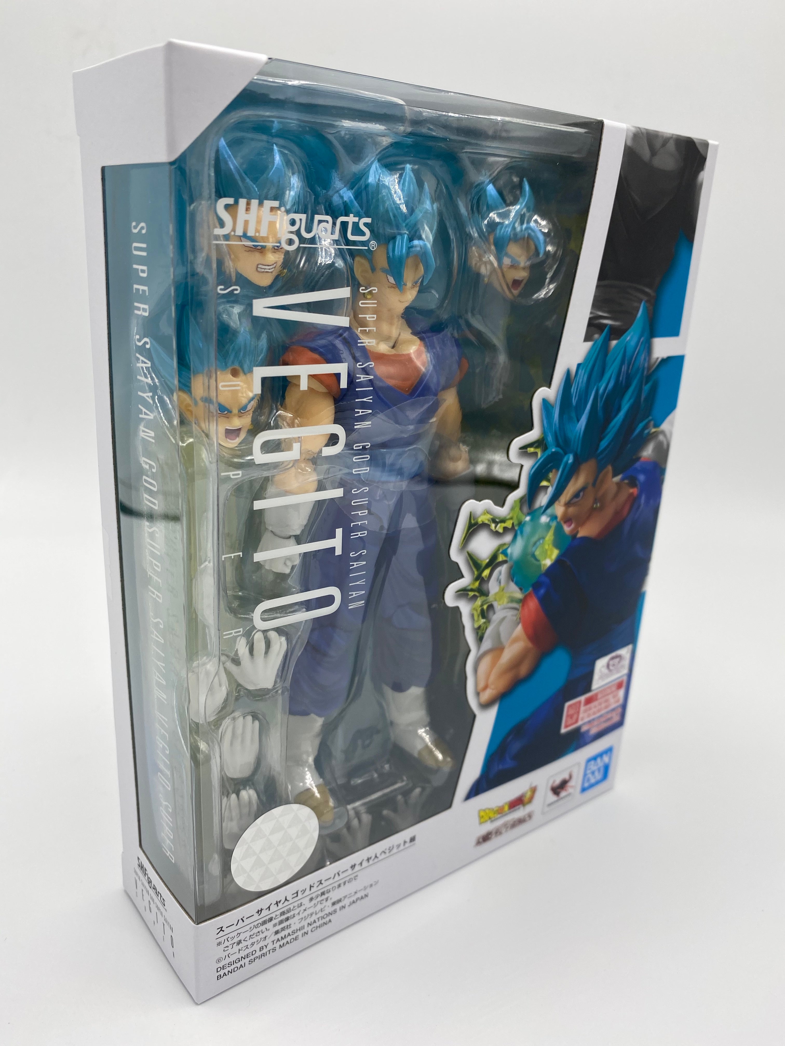 DRAGONBALL SUPER VEGITO SUPER SAIYAN BLUE S.H.FIGUARTS