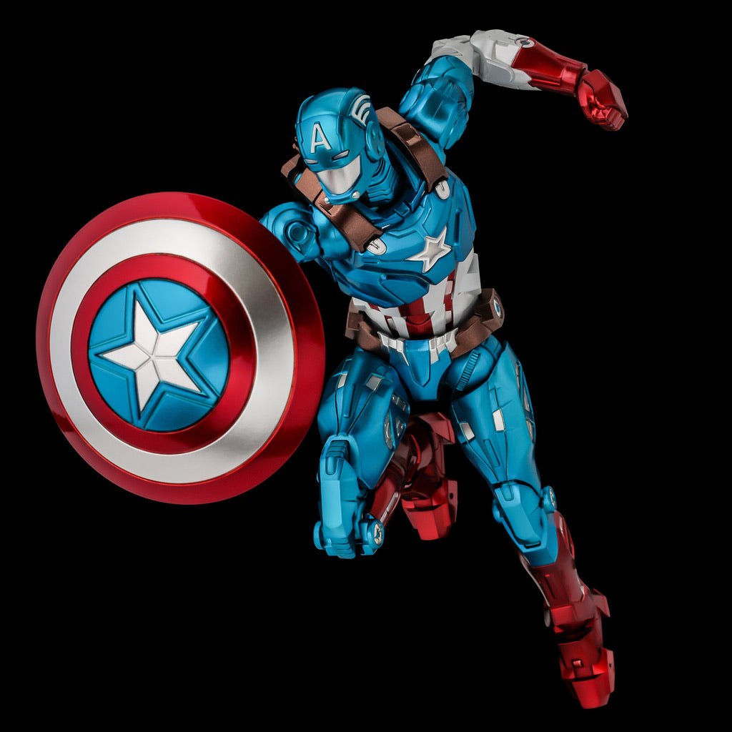 Sentinel Fighting Armor Captain America Action Figure
