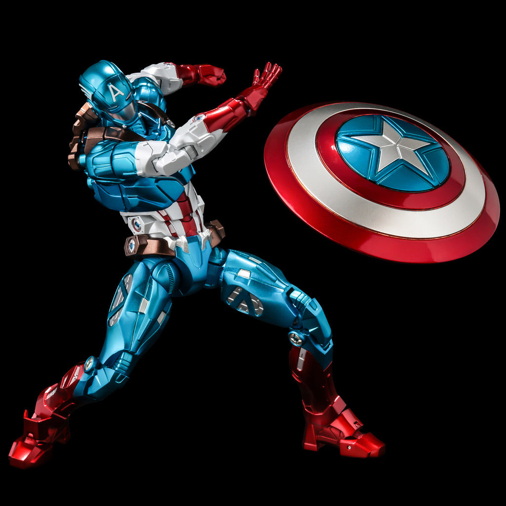 Sentinel Fighting Armor Captain America Action Figure