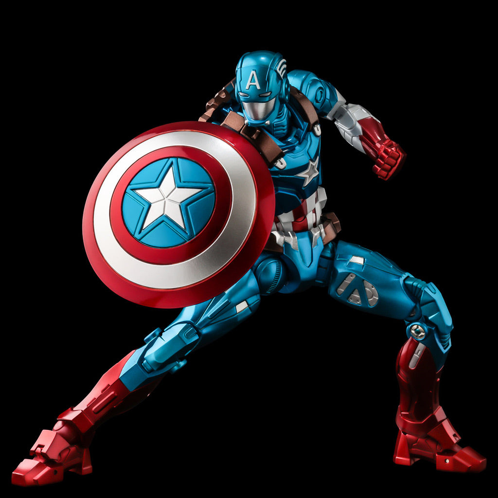 Sentinel Fighting Armor Captain America Action Figure