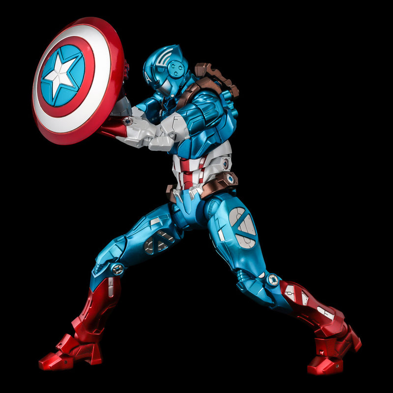 Sentinel Fighting Armor Captain America Action Figure
