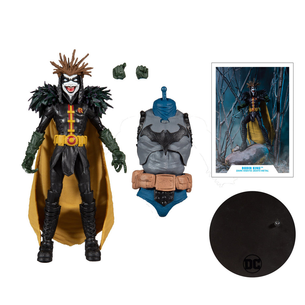 McFarlane Toys DC Multiverse Death Metal Robin King - Darkfather Build-A-Figure-Wave