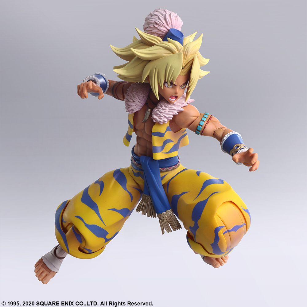 *DAMAGED BOX* TRIALS OF MANA BRING ARTS ACTION FIGURE KEVIN & CHARLOTTE