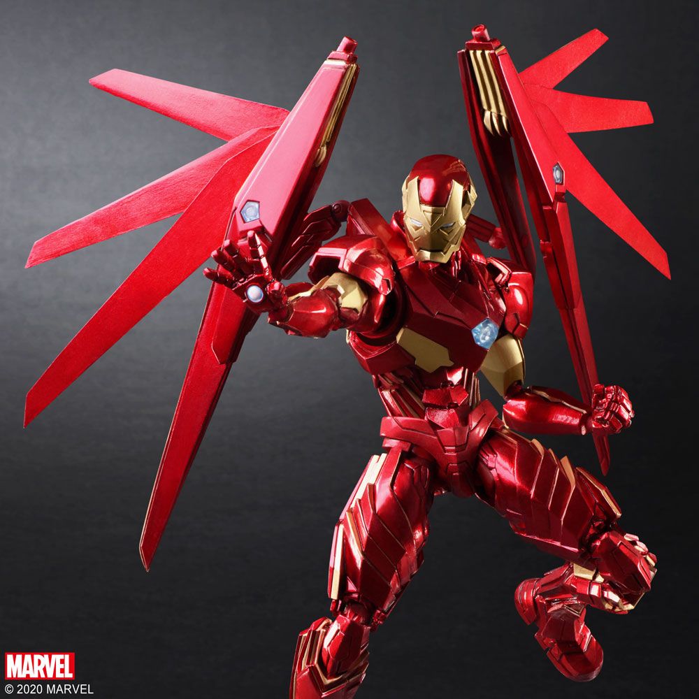 MARVEL UNIVERSE BRING ARTS IRON MAN TETSUYA NOMURA VER. ACTION FIGURE