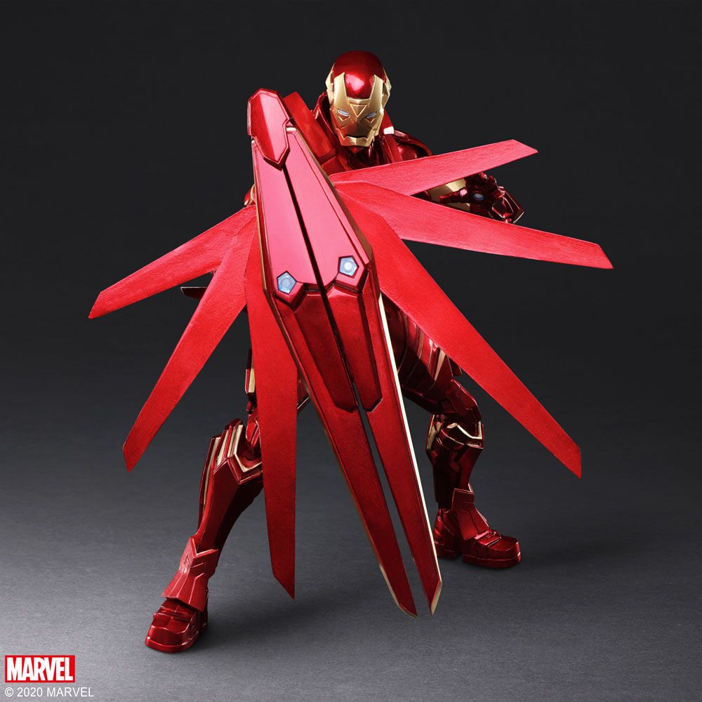 MARVEL UNIVERSE BRING ARTS IRON MAN TETSUYA NOMURA VER. ACTION FIGURE