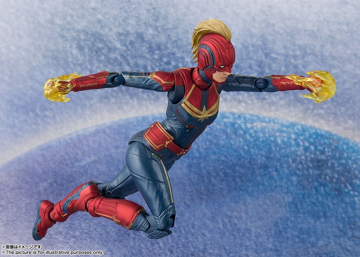 CAPTAIN MARVEL SH FIGUARTS
