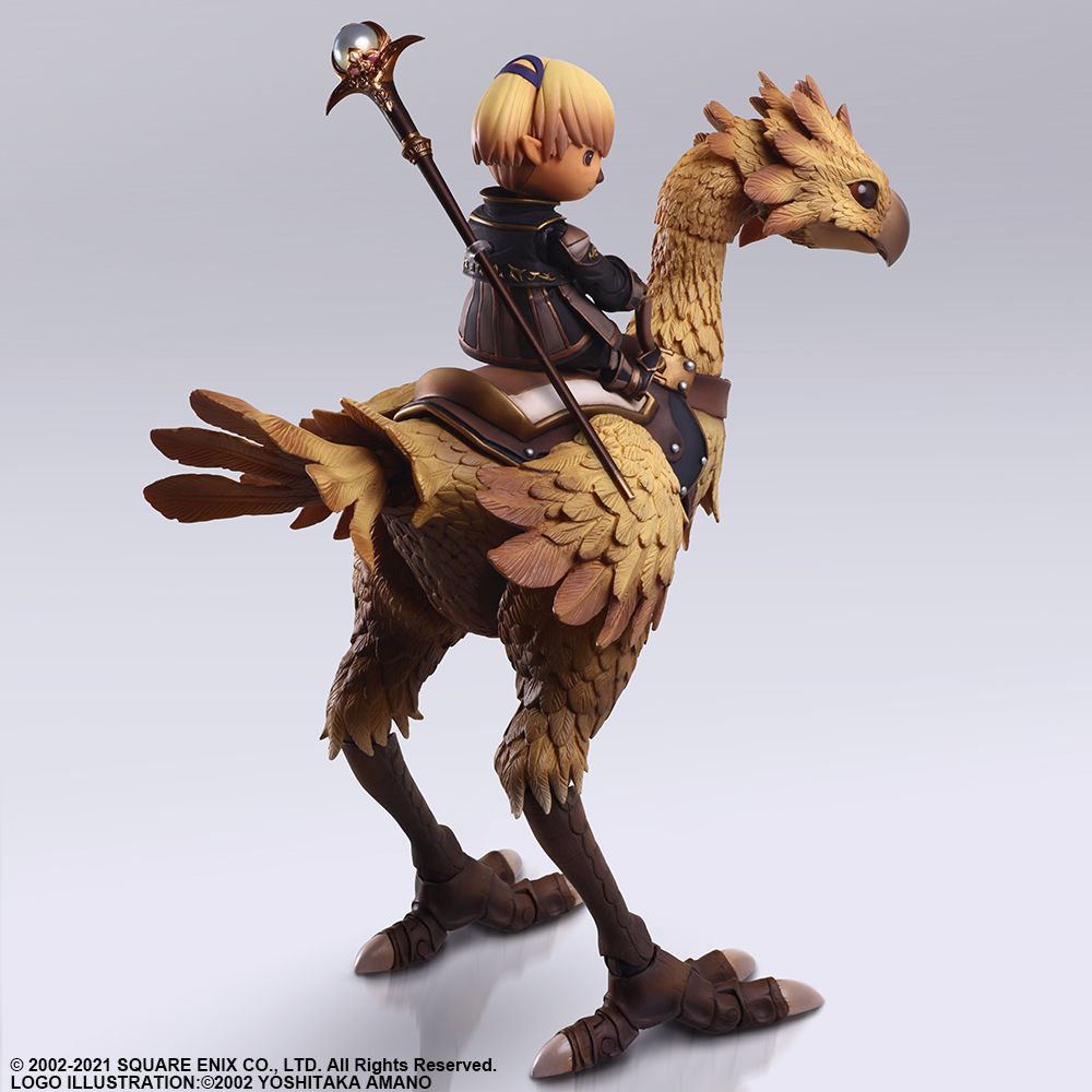 FINAL FANTASY XI BRING ARTS SHANTOTTO & CHOCOBO ACTION FIGURE