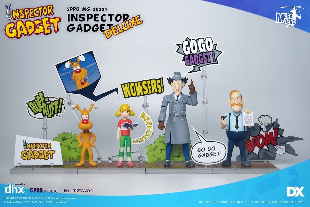 Blitzway INSPECTOR GADGET – DX SET 1/12 Action Figures