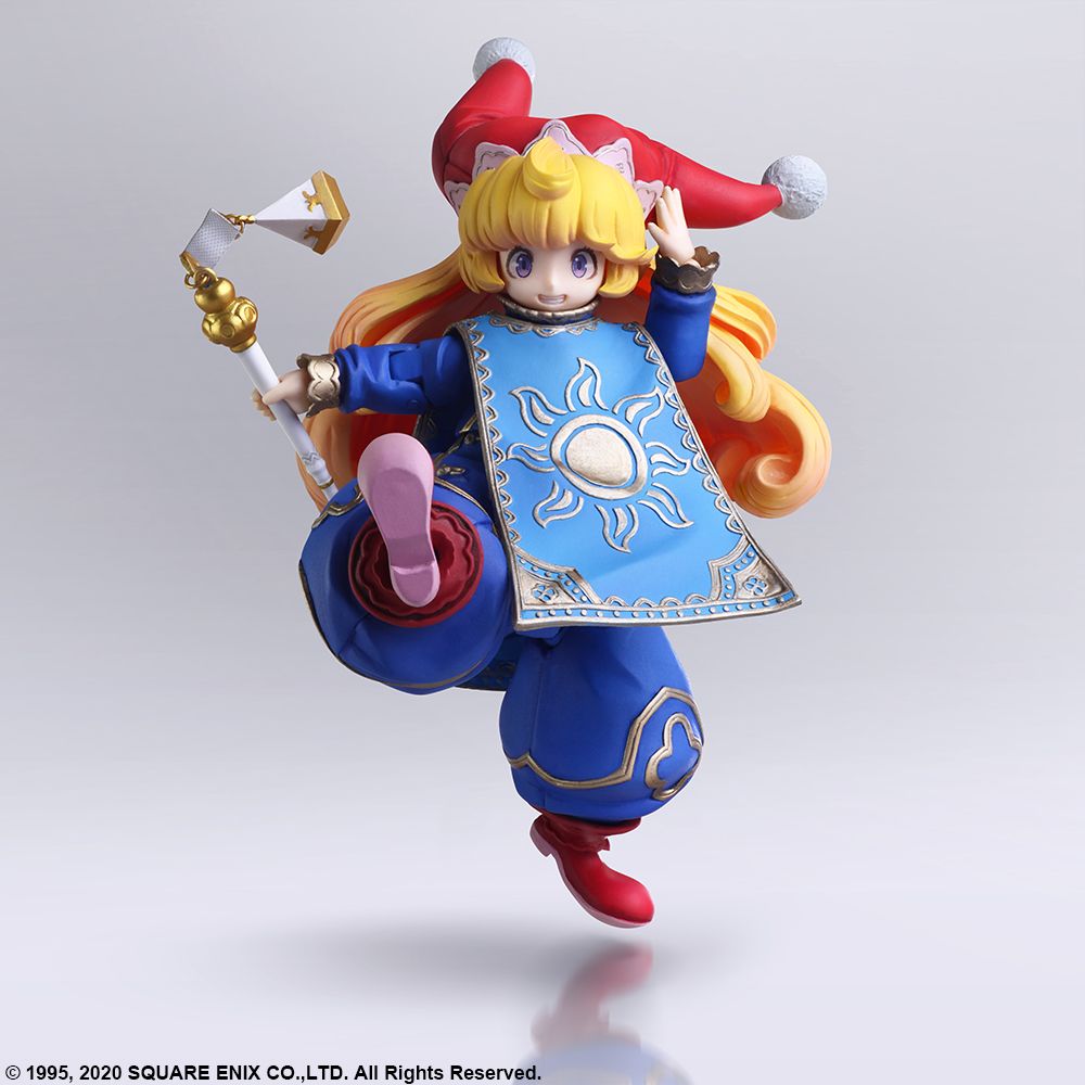 *DAMAGED BOX* TRIALS OF MANA BRING ARTS ACTION FIGURE KEVIN & CHARLOTTE