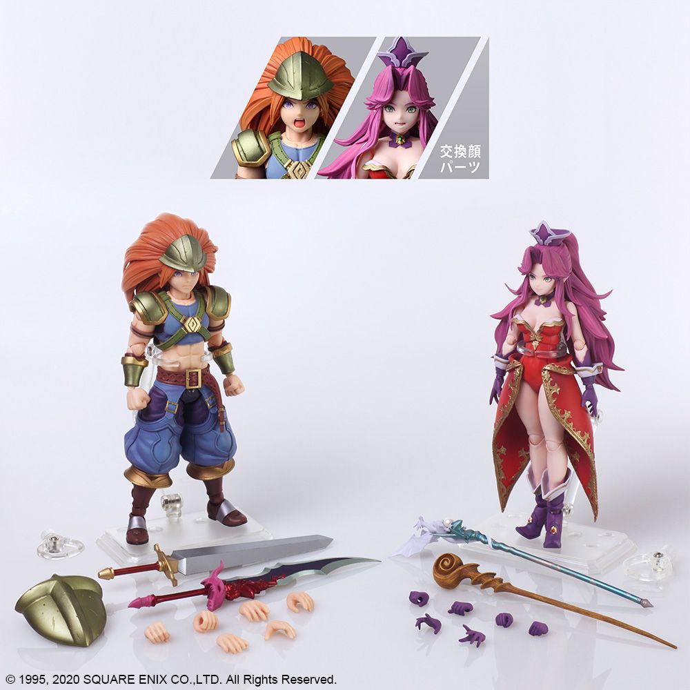 TRIALS OF MANA BRING ARTS ACTION FIGURE DURAN & ANGELA