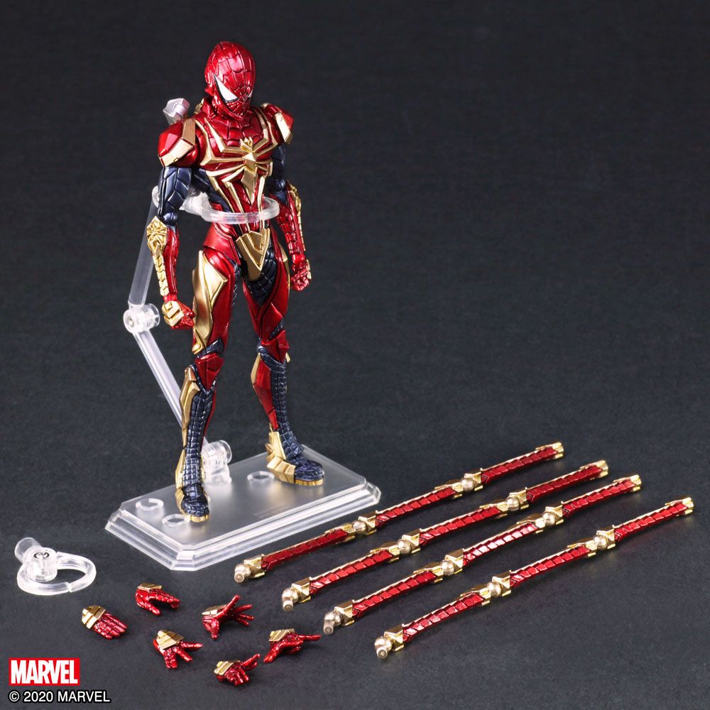 MARVEL UNIVERSE BRING ARTS SPIDER-MAN TETSUYA NOMURA VER. ACTION FIGURE