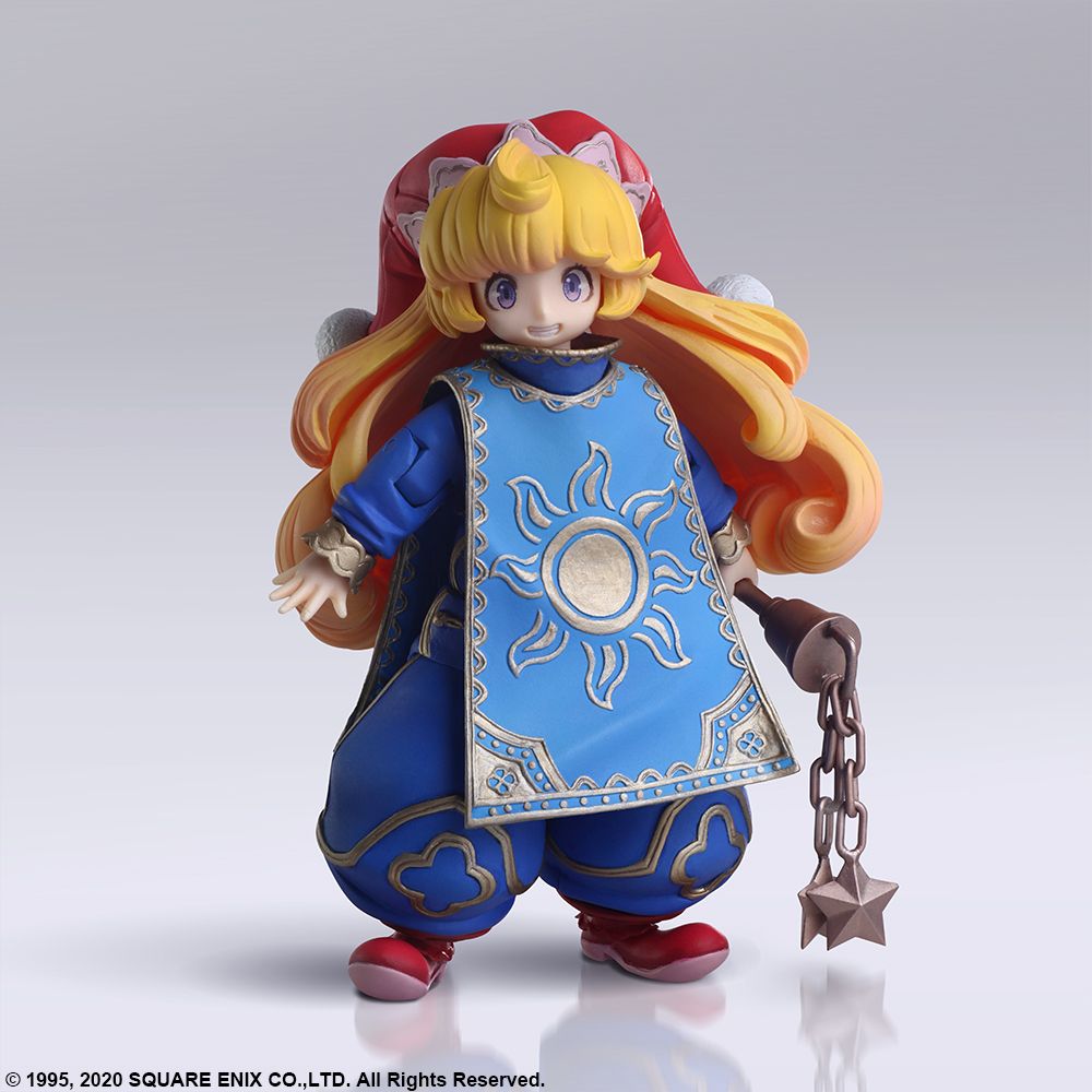 *DAMAGED BOX* TRIALS OF MANA BRING ARTS ACTION FIGURE KEVIN & CHARLOTTE